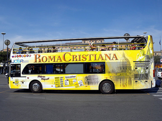 Roma Cristiana Hop On Hop Off Bus