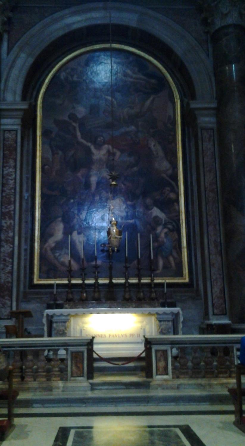 Tomba di Giovanni Paolo II