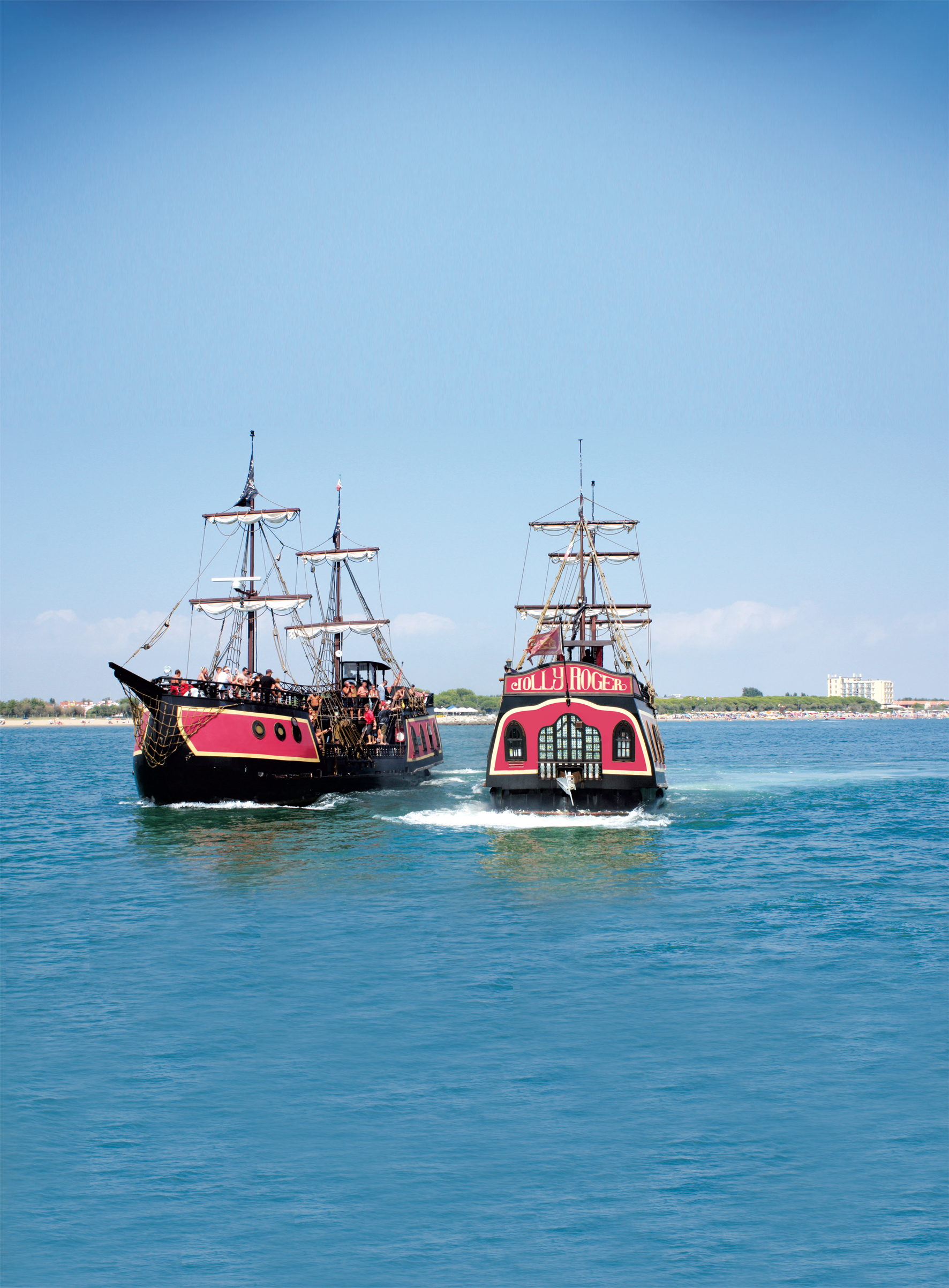 Jolly Roger - Pirate Cruise at Sea