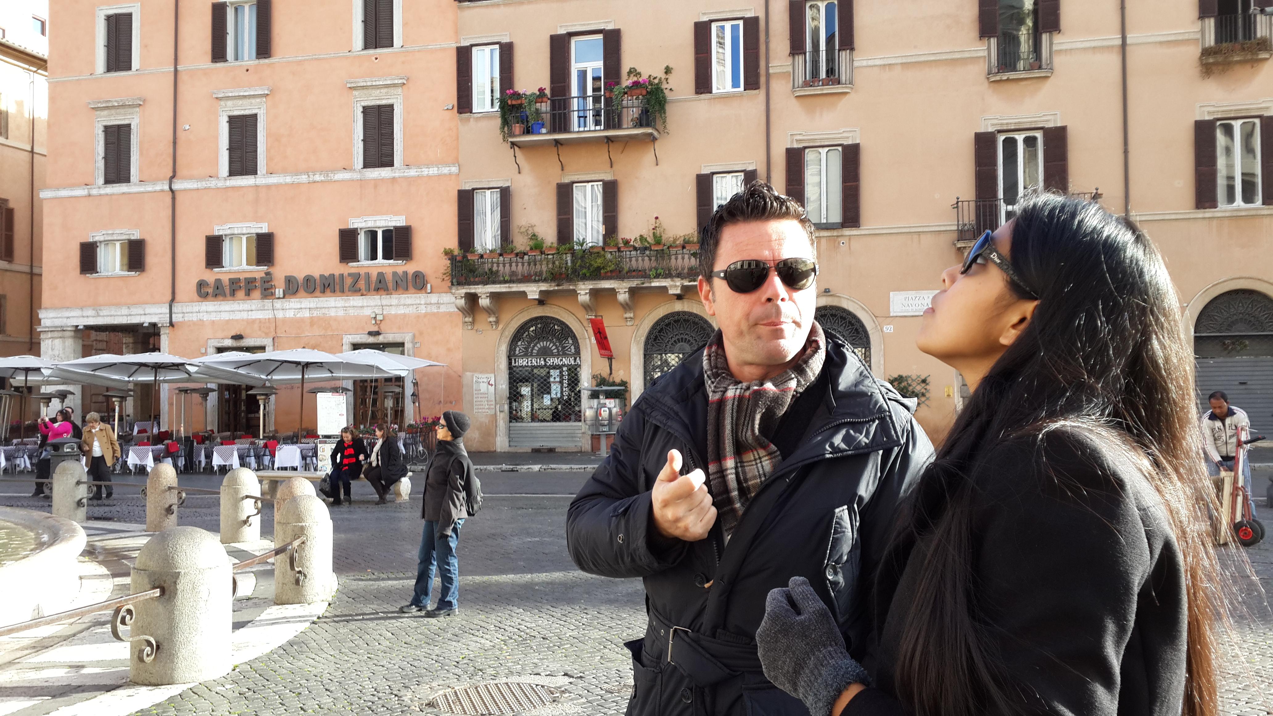 Touring in Rome