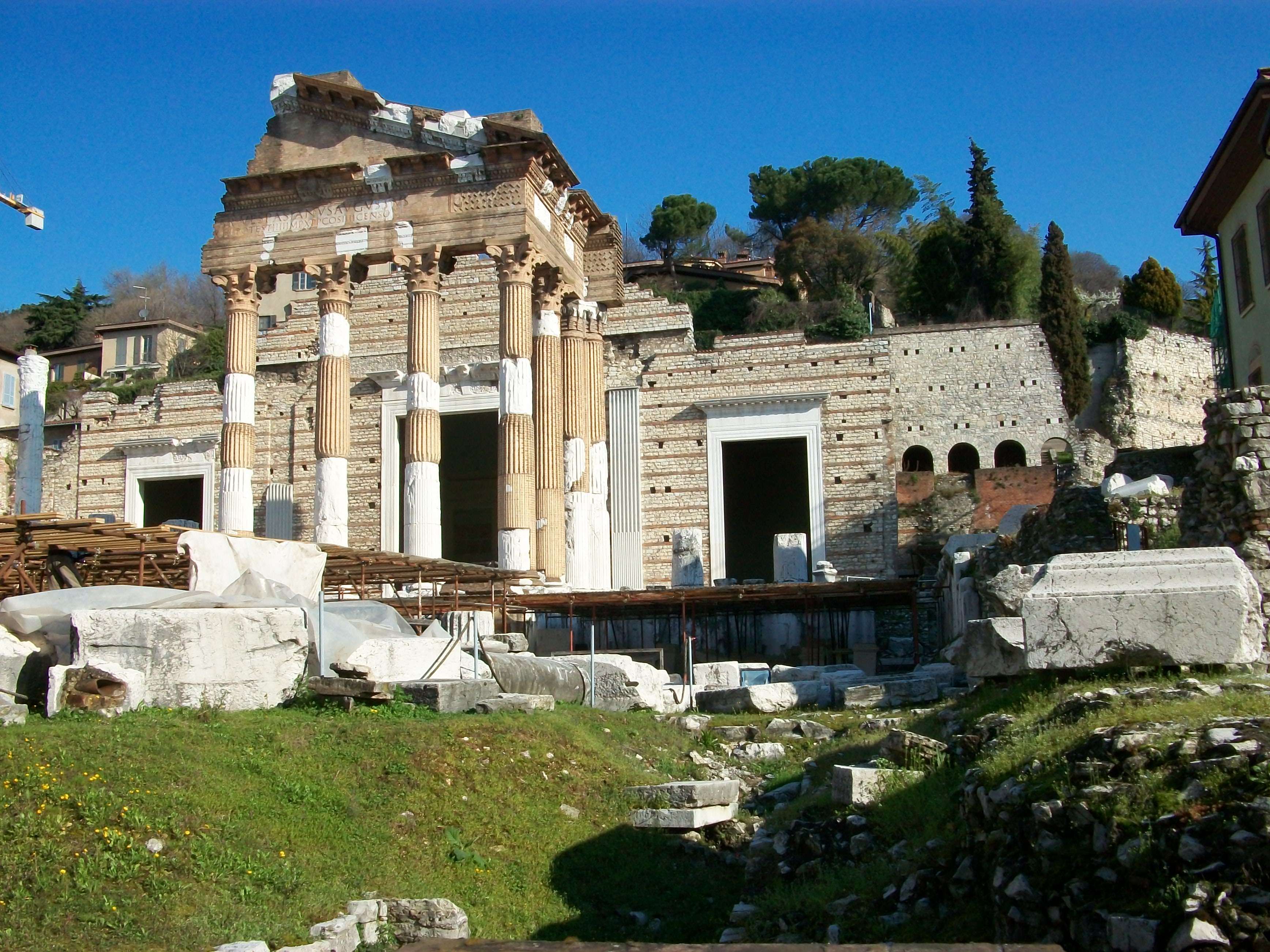 Tempio Capitolino e Piazza del Foro