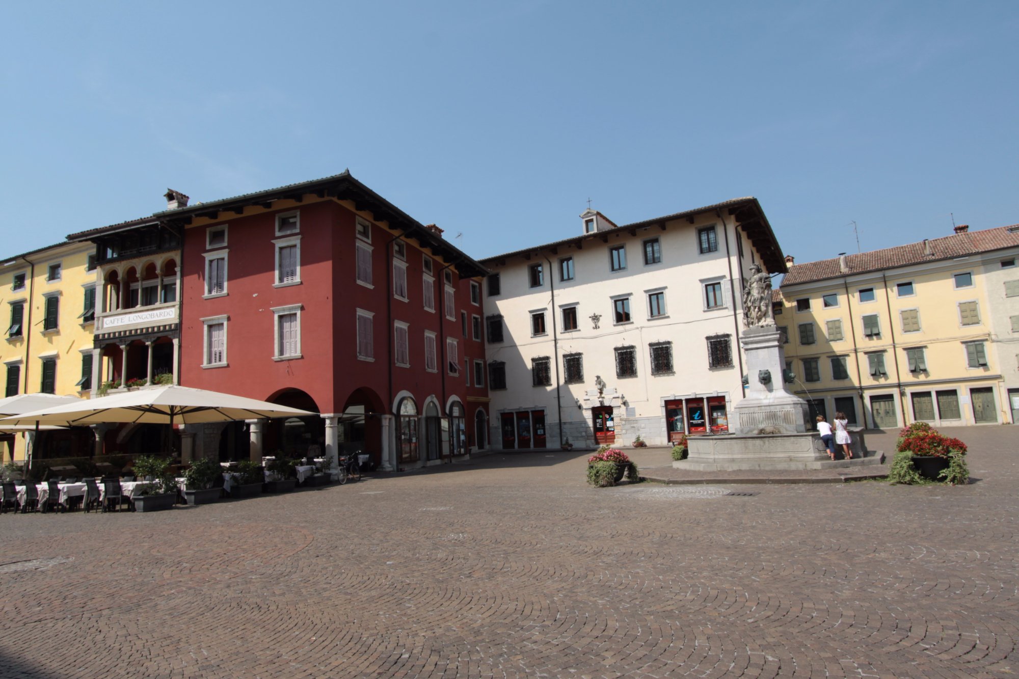 Piazza Paolo Diacono a Cividale del Friuli