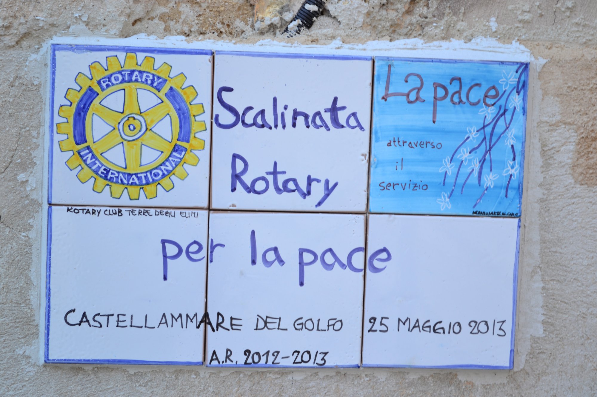 Scalinata Rotary per la Pace