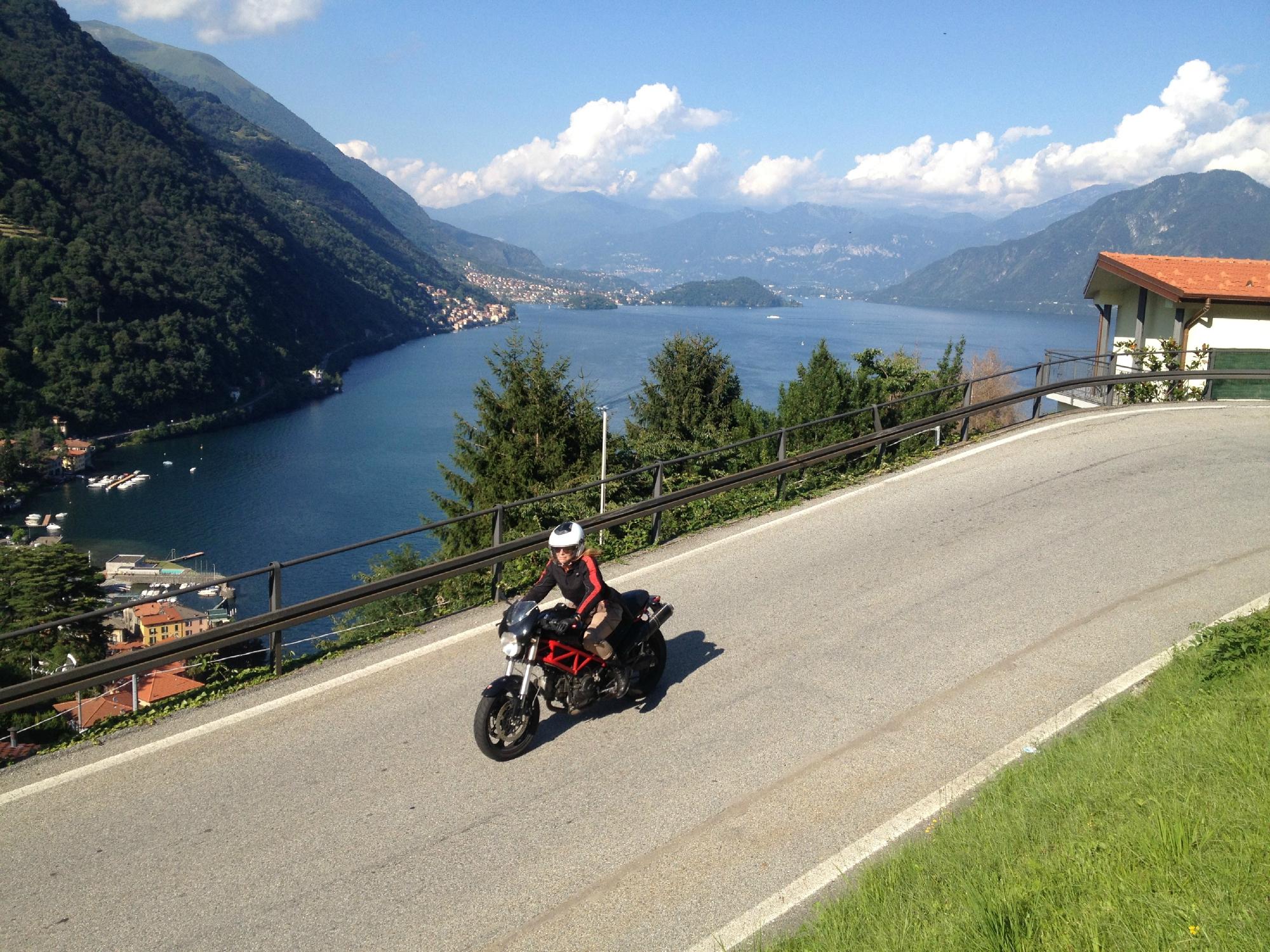 Lake Como Motorbike