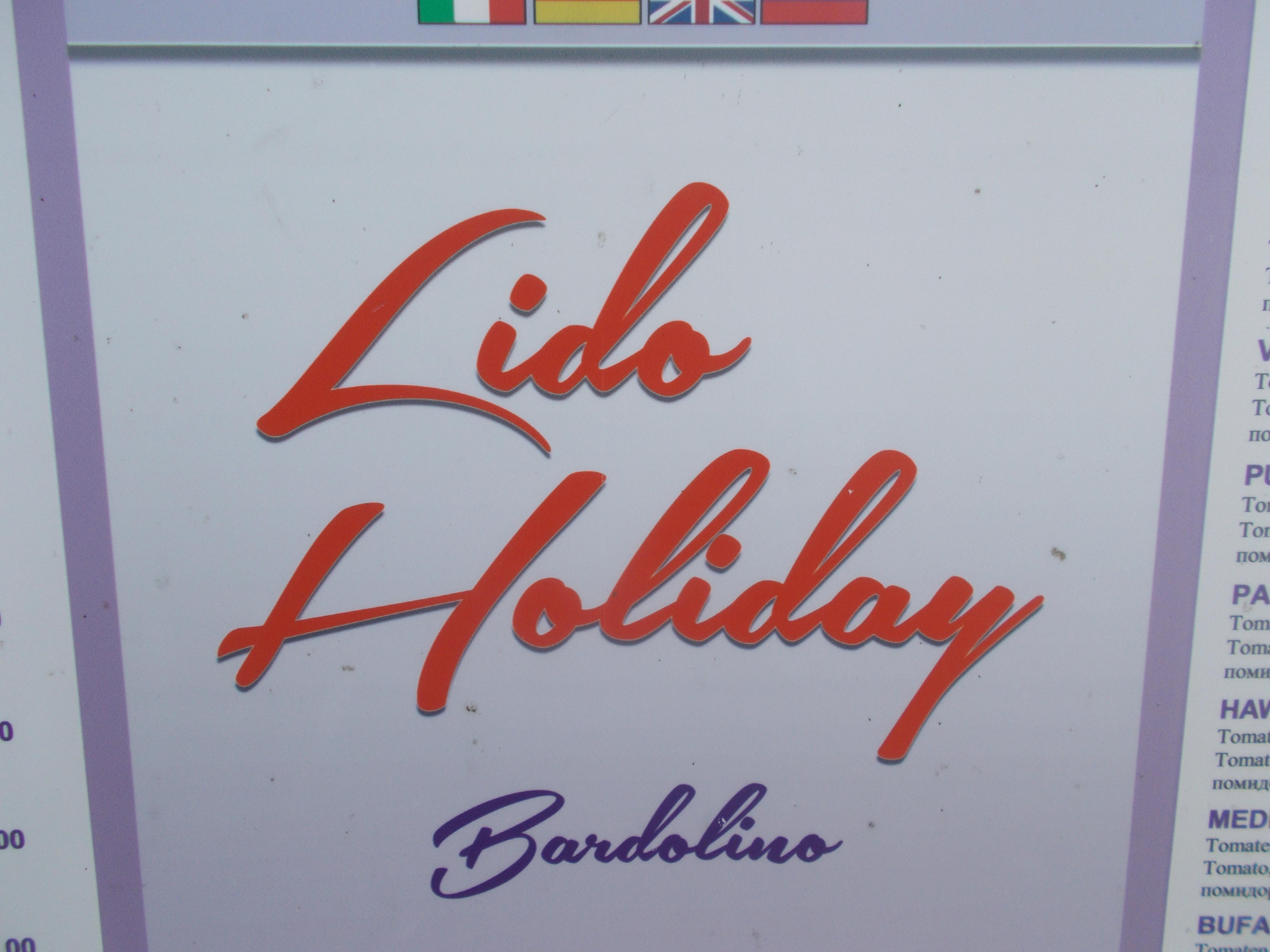 Bar Lido holiday