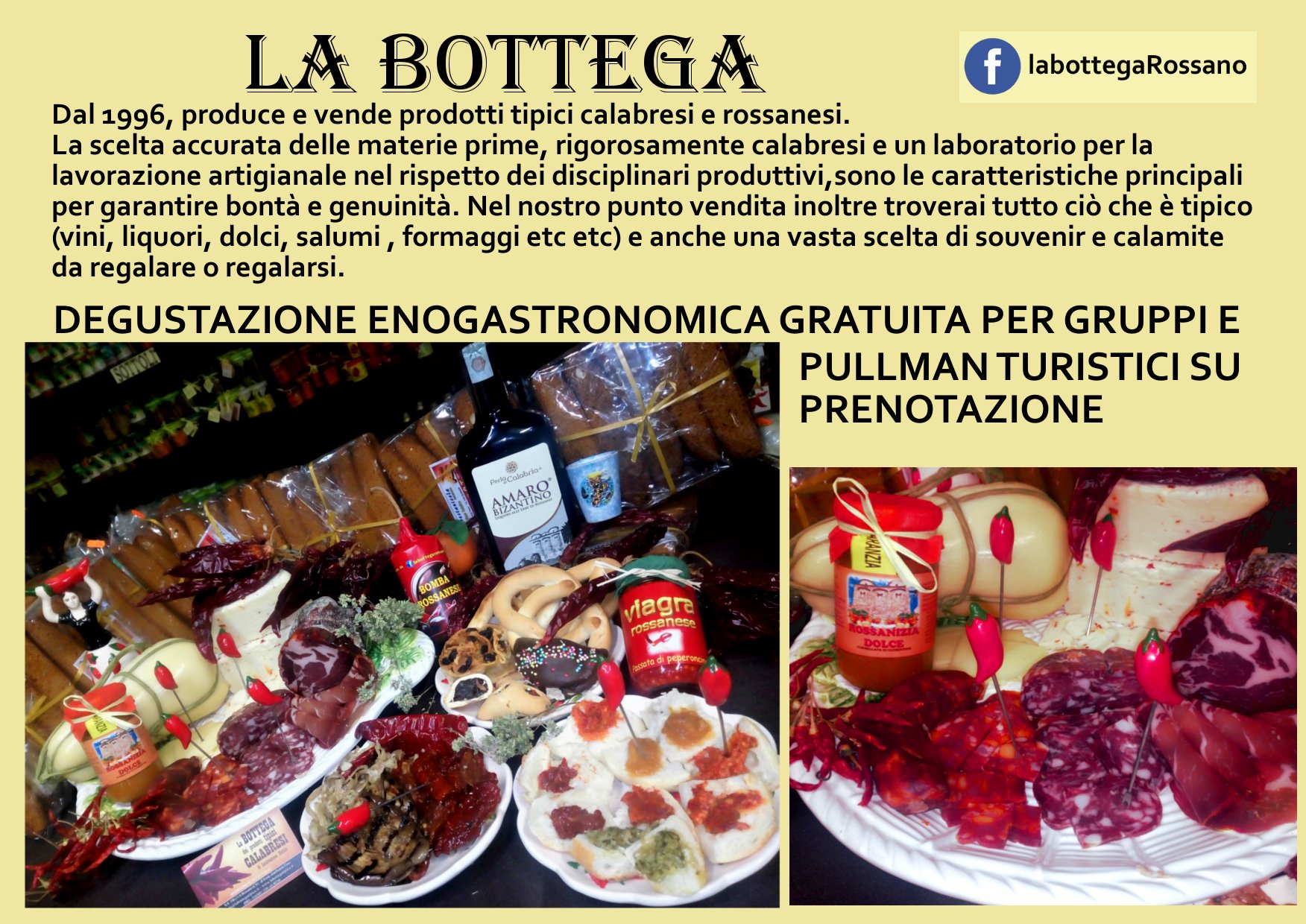 La Bottega Dei Prodotti Tipici Calabresi