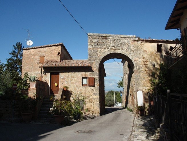 Cardo e Decumano della Chiusi Romana