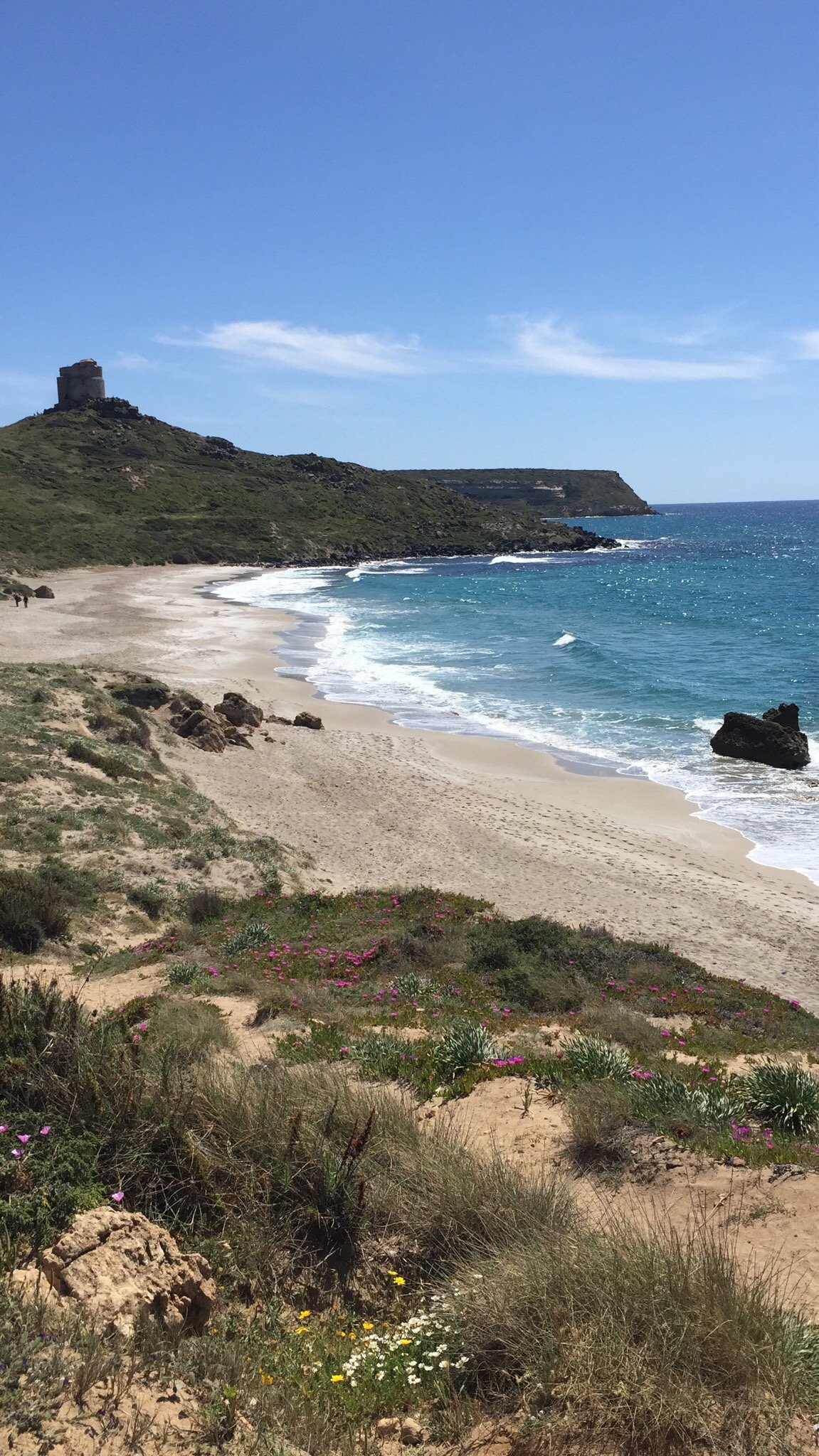 Spiaggia tra San Giovanni di Sinis e Is Aruttas