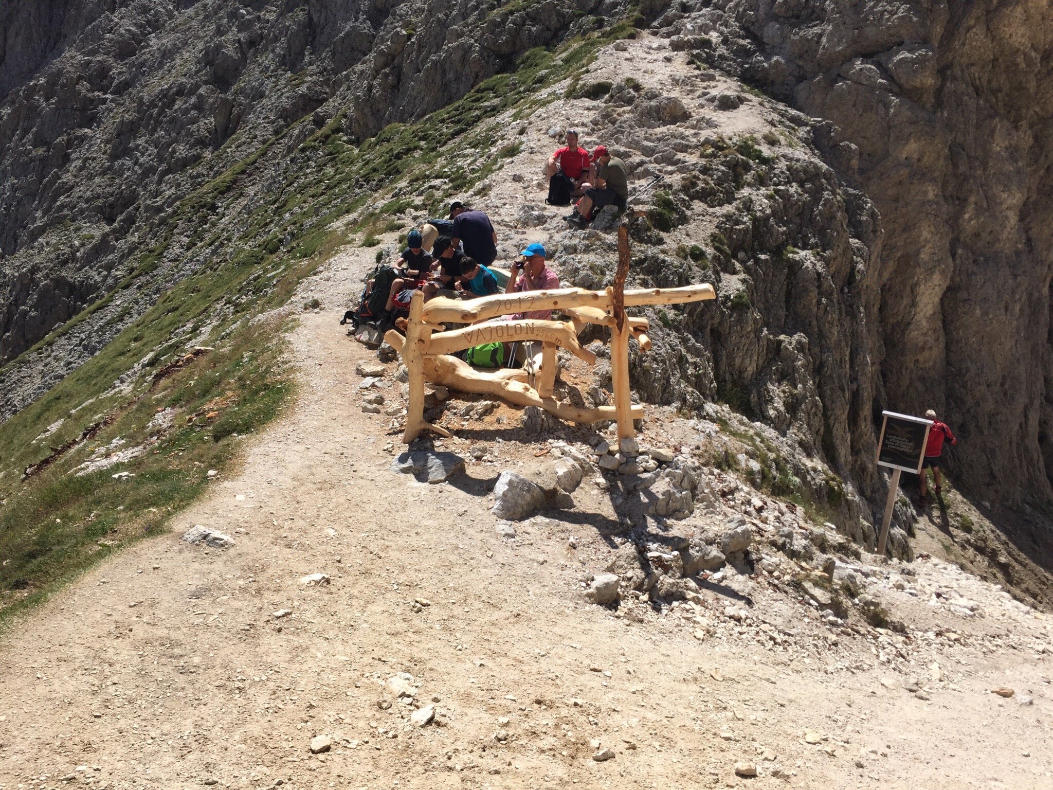 Alla Cima della Roda di Vael dal Rifugio Paolina