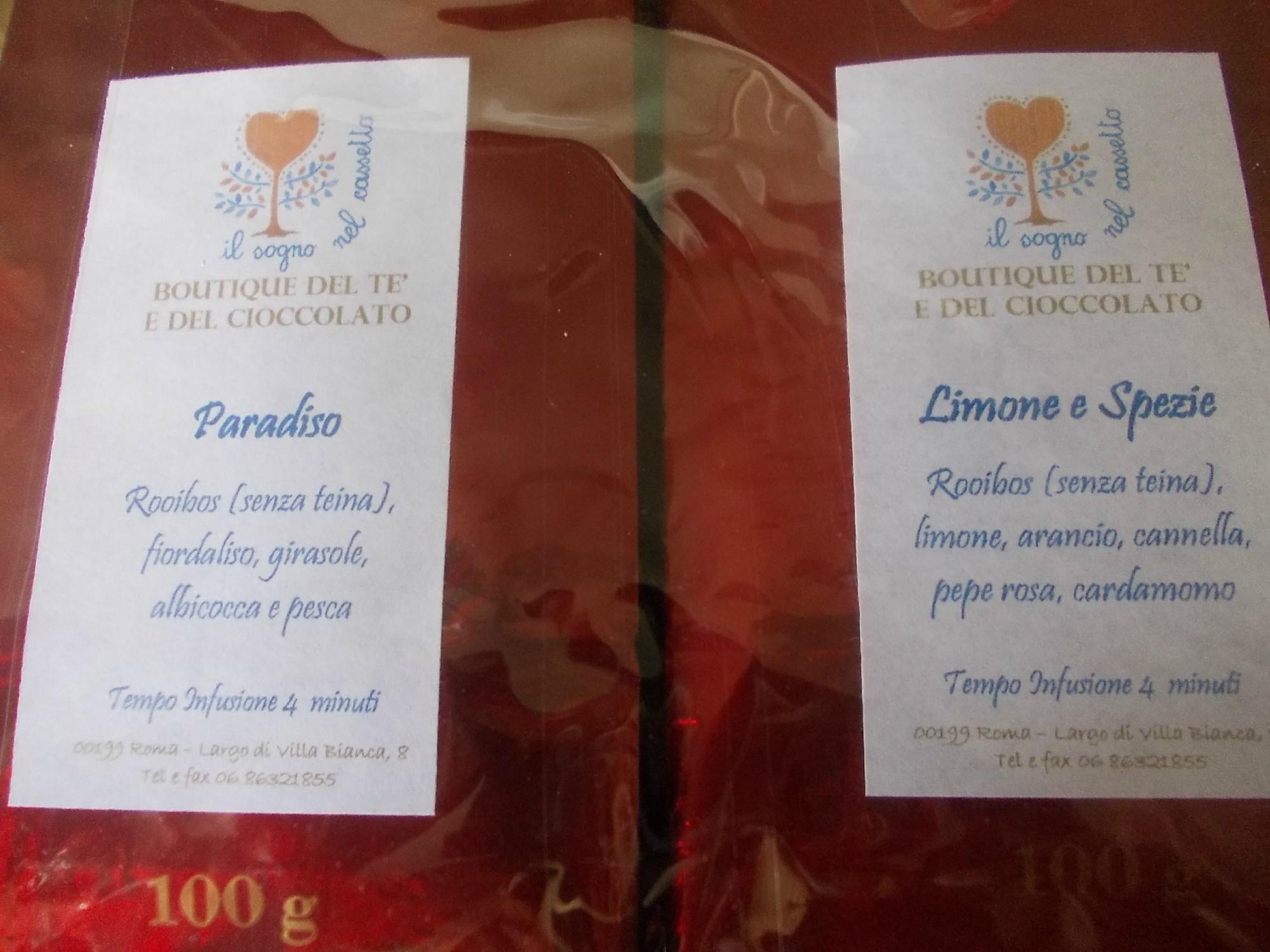 Vendita E Degustazione Te E Del Cioccolato