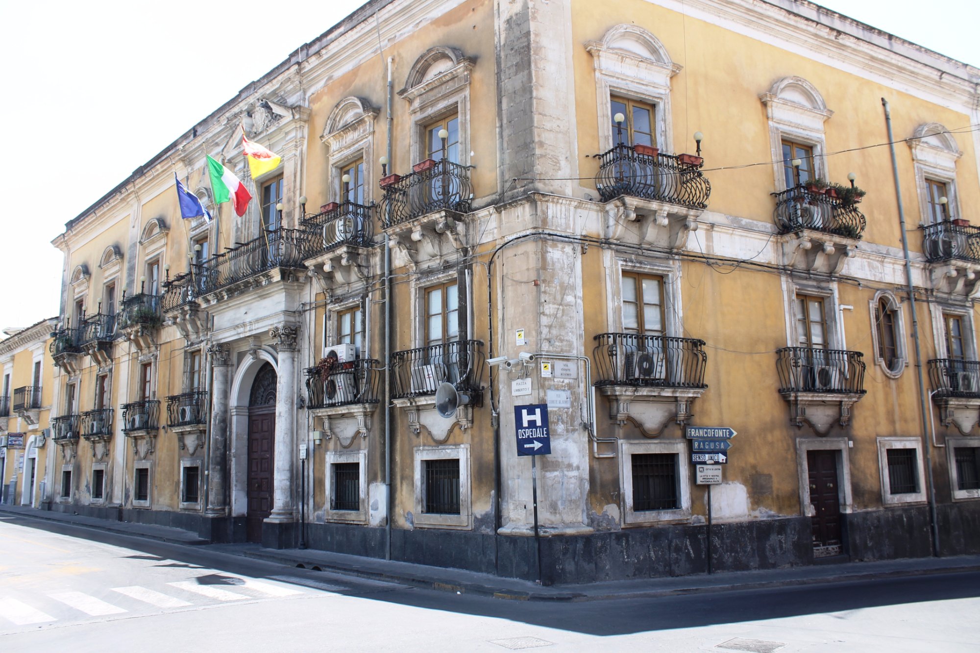 Municipio o Palazzo Scammacca