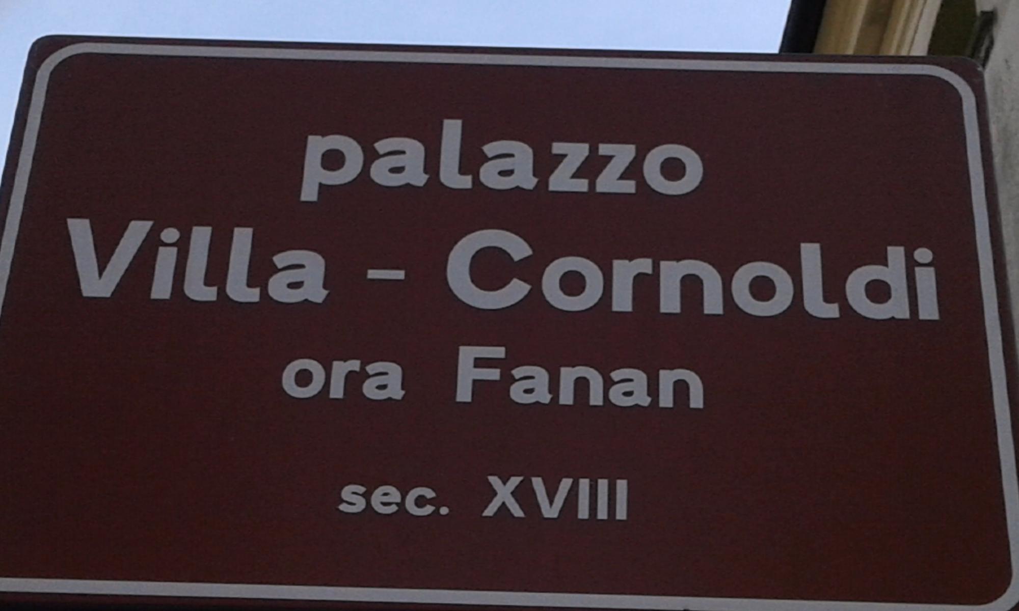 Palazzetto Dei Villa, Cornoldi - Ora Fanan - Villa Della Carboneria