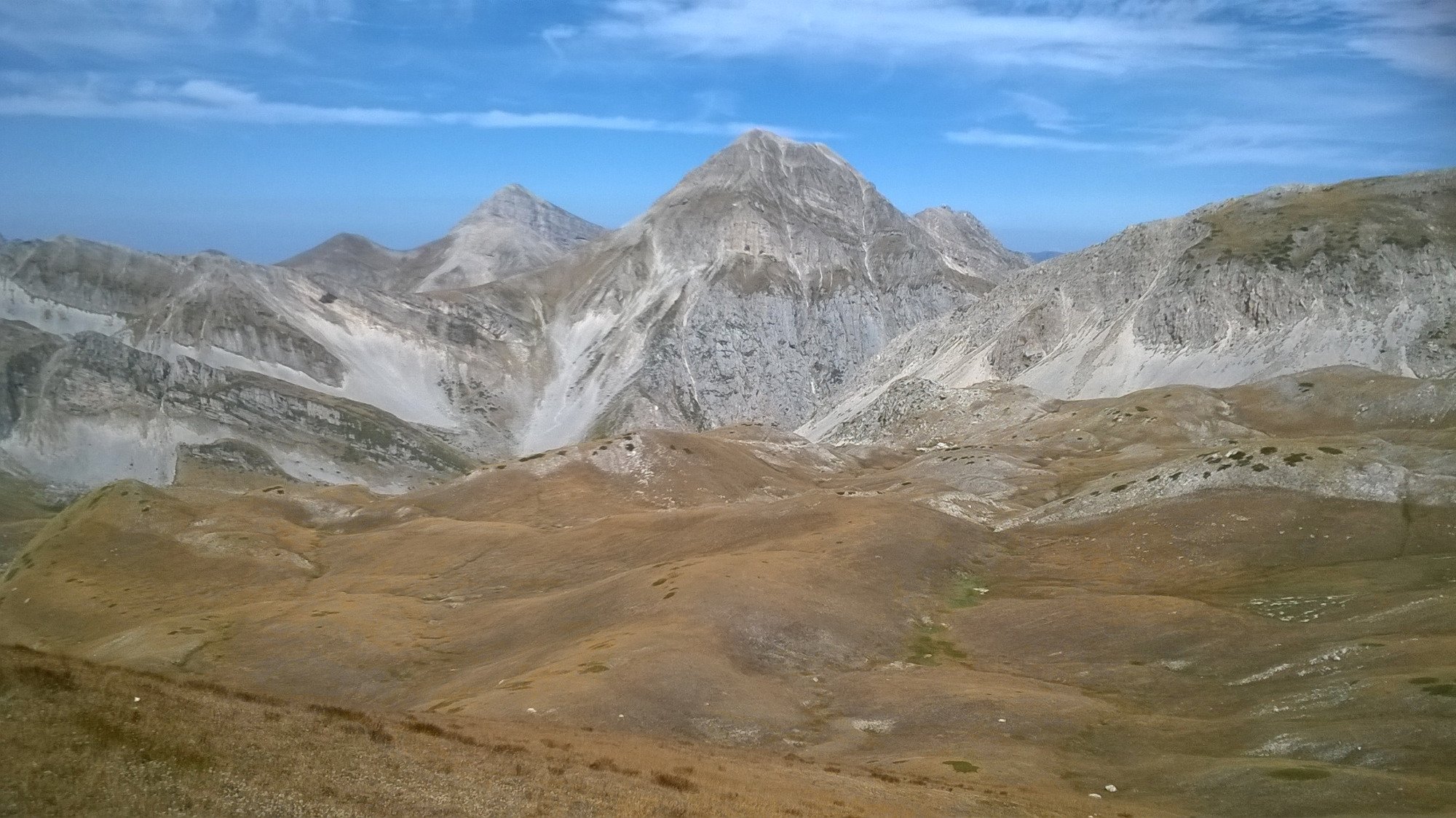 Dall'albergo di Campo Imperatore al Monte Aquila