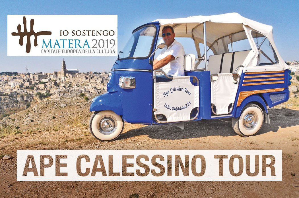 Ape Calessino Tour Matera