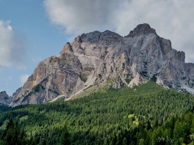 Monte Moiazza lato Val Zoldana