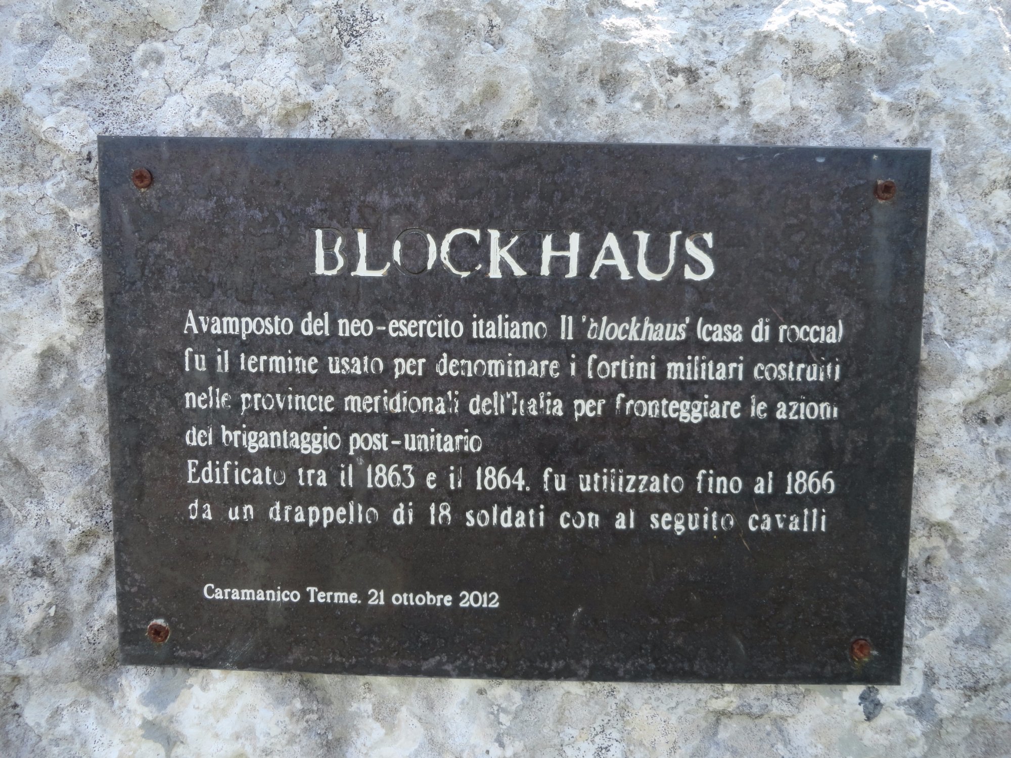 Cima Blockhaus