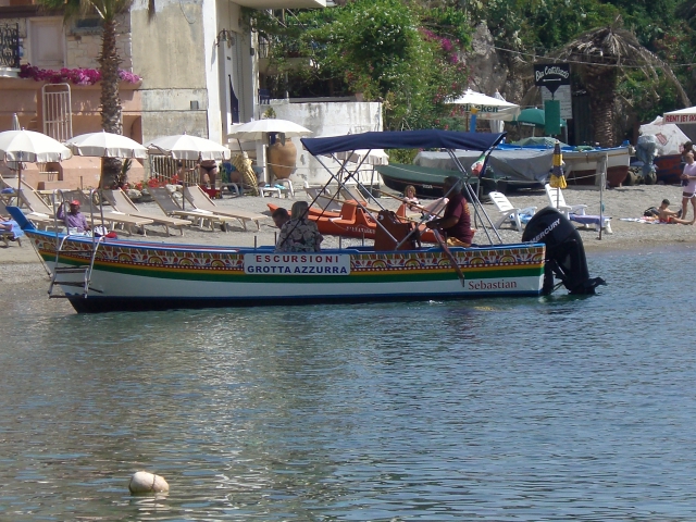 Boat Excursion at Mazzaro Bay