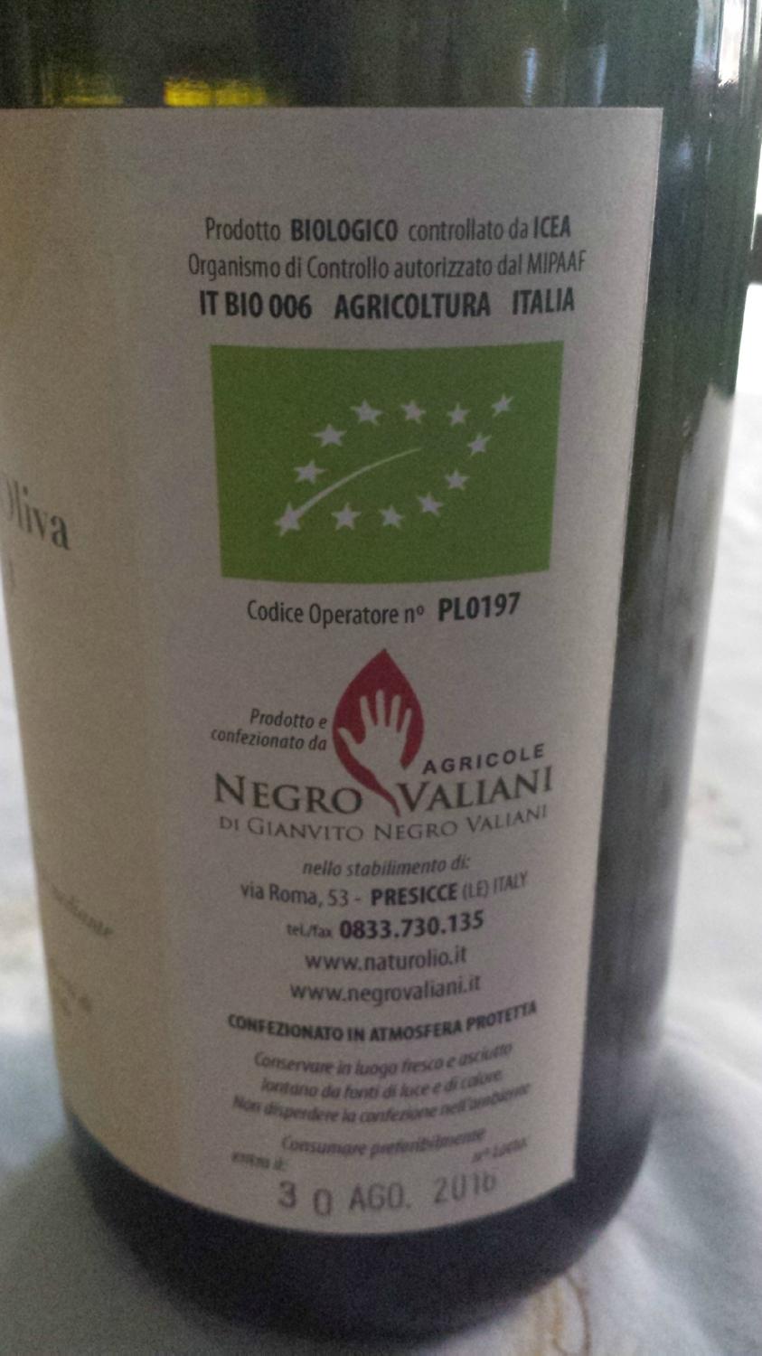 Agricole Negro Valiani