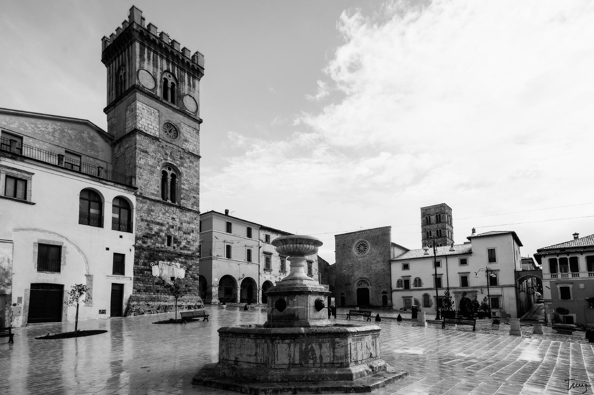 Piazza del popolo Cittaducale