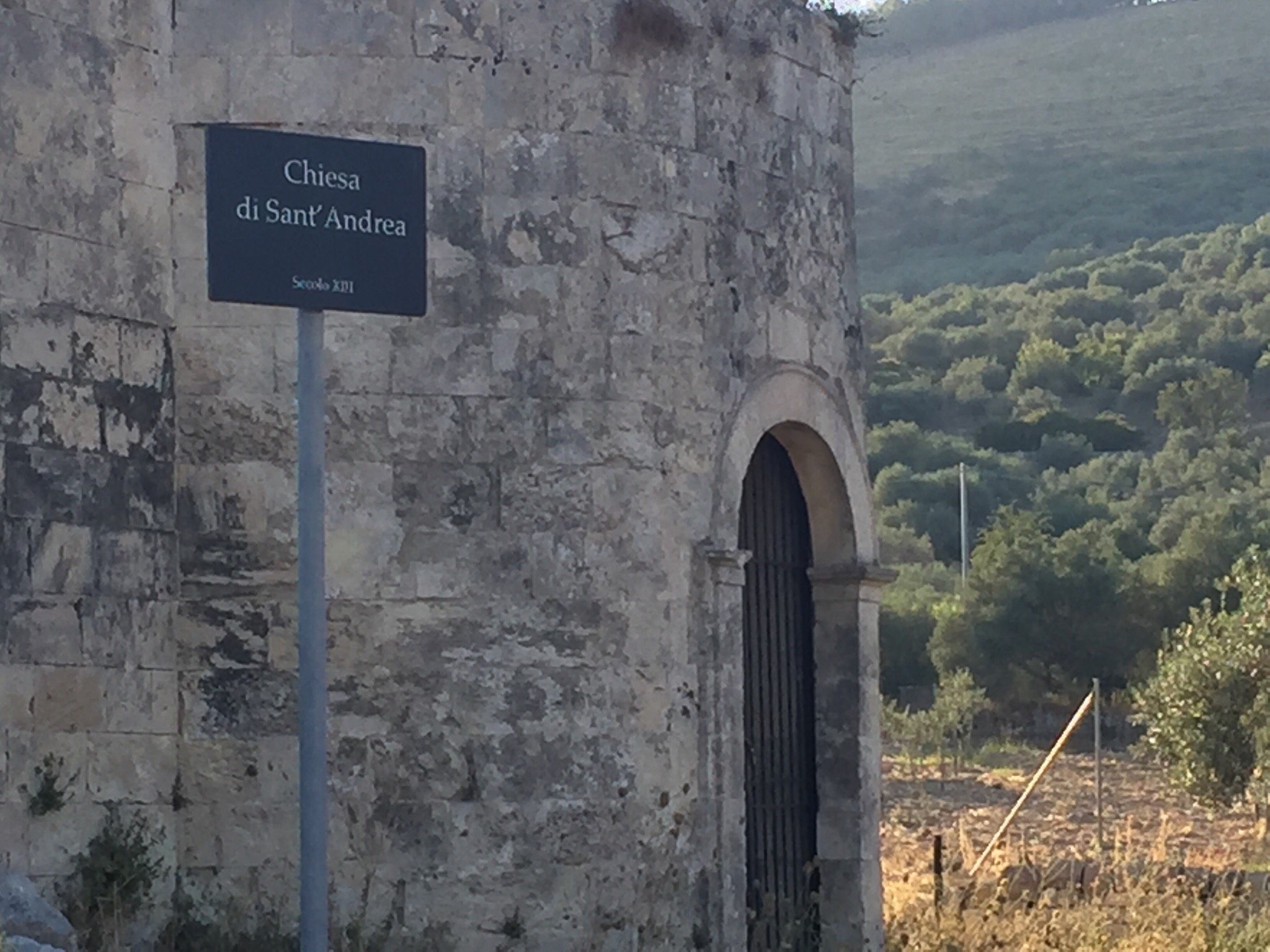 Ruderi della Chiesa di Sant'Andrea