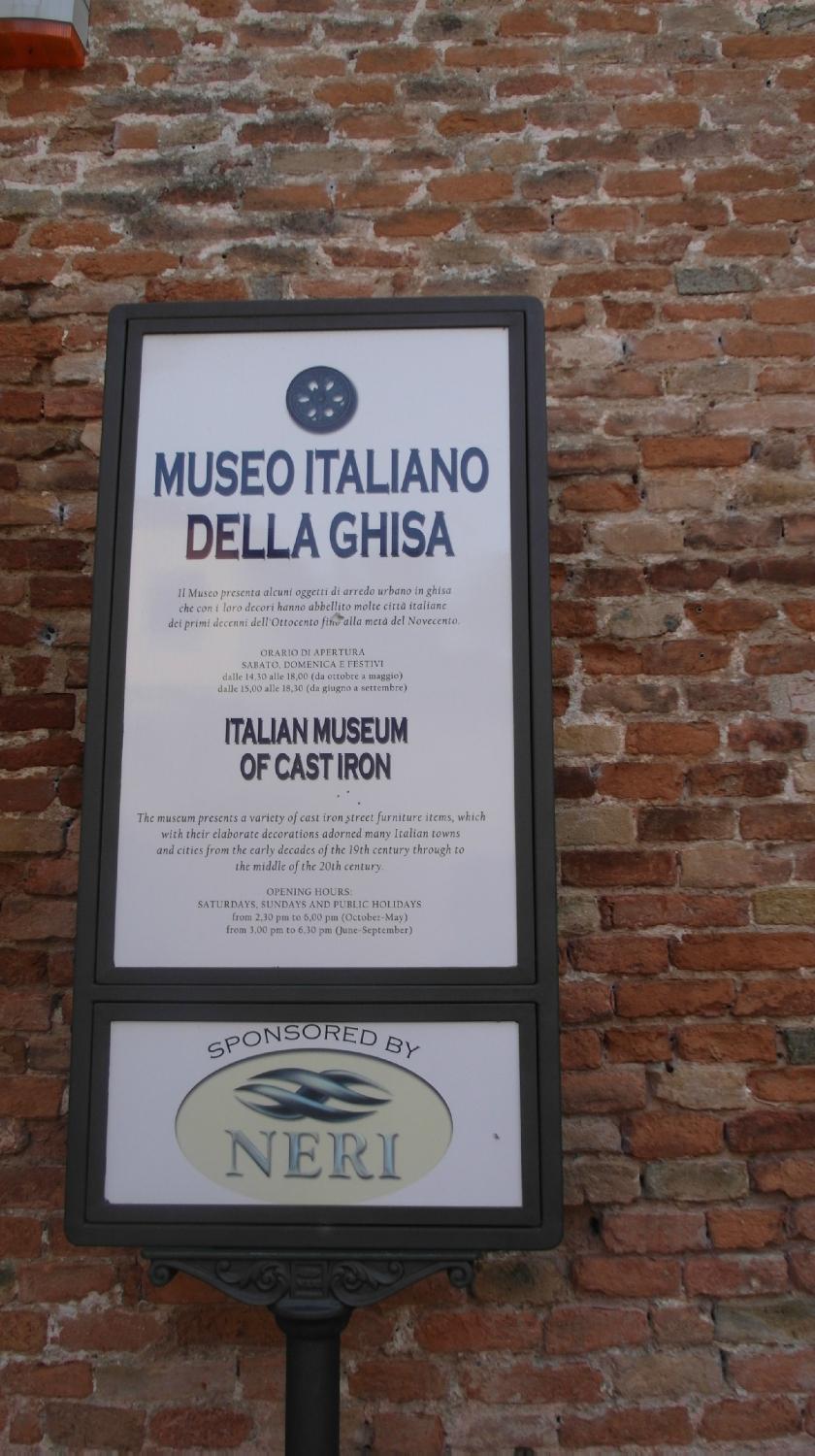 Museo Italiano della Ghisa (Chiesetta di Santa Maria delle Lacrime  )