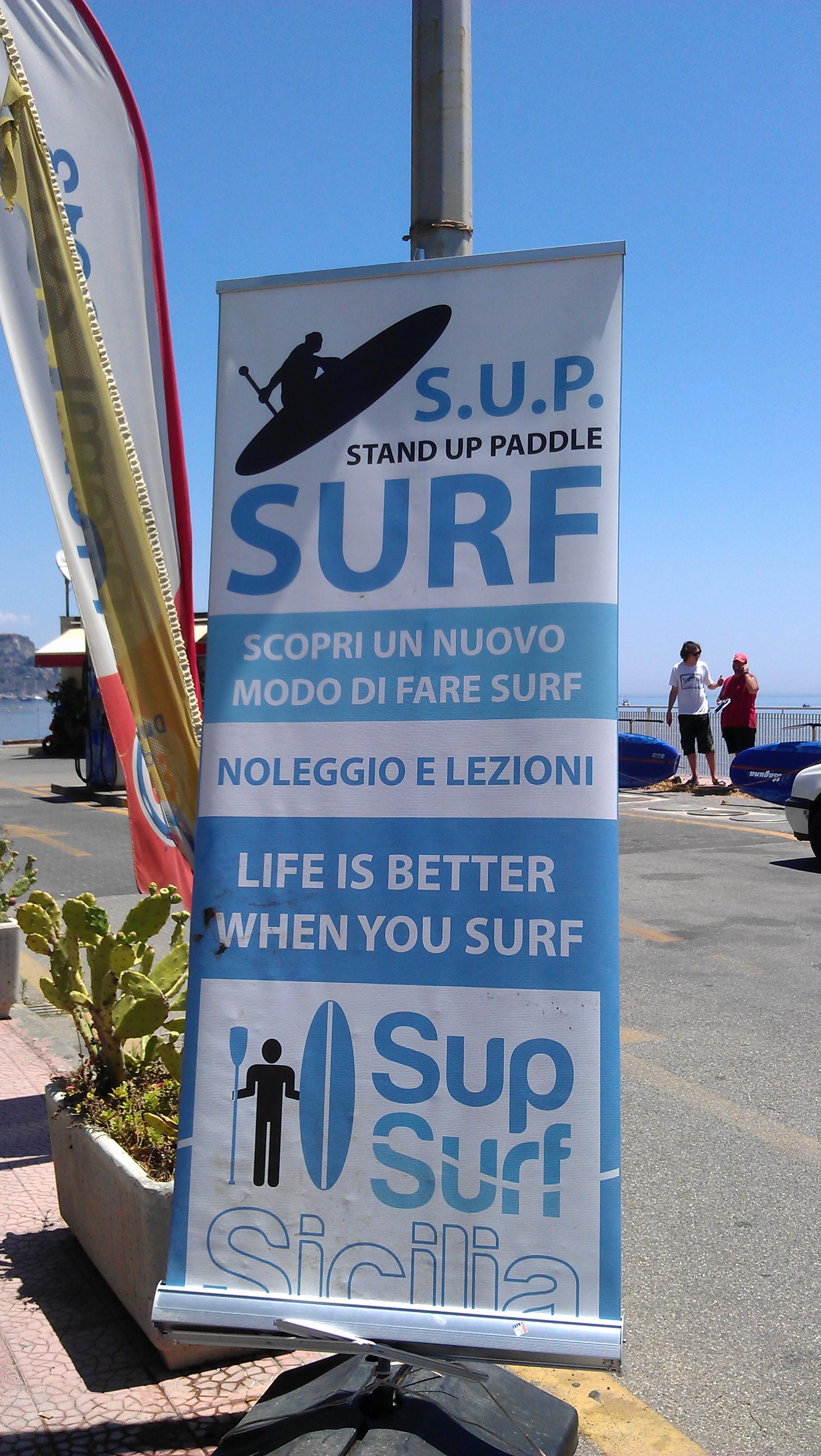 Sup Surf Sicilia, Noleggio Tavole Surf e Kayak presso l'Hotel Kennedy