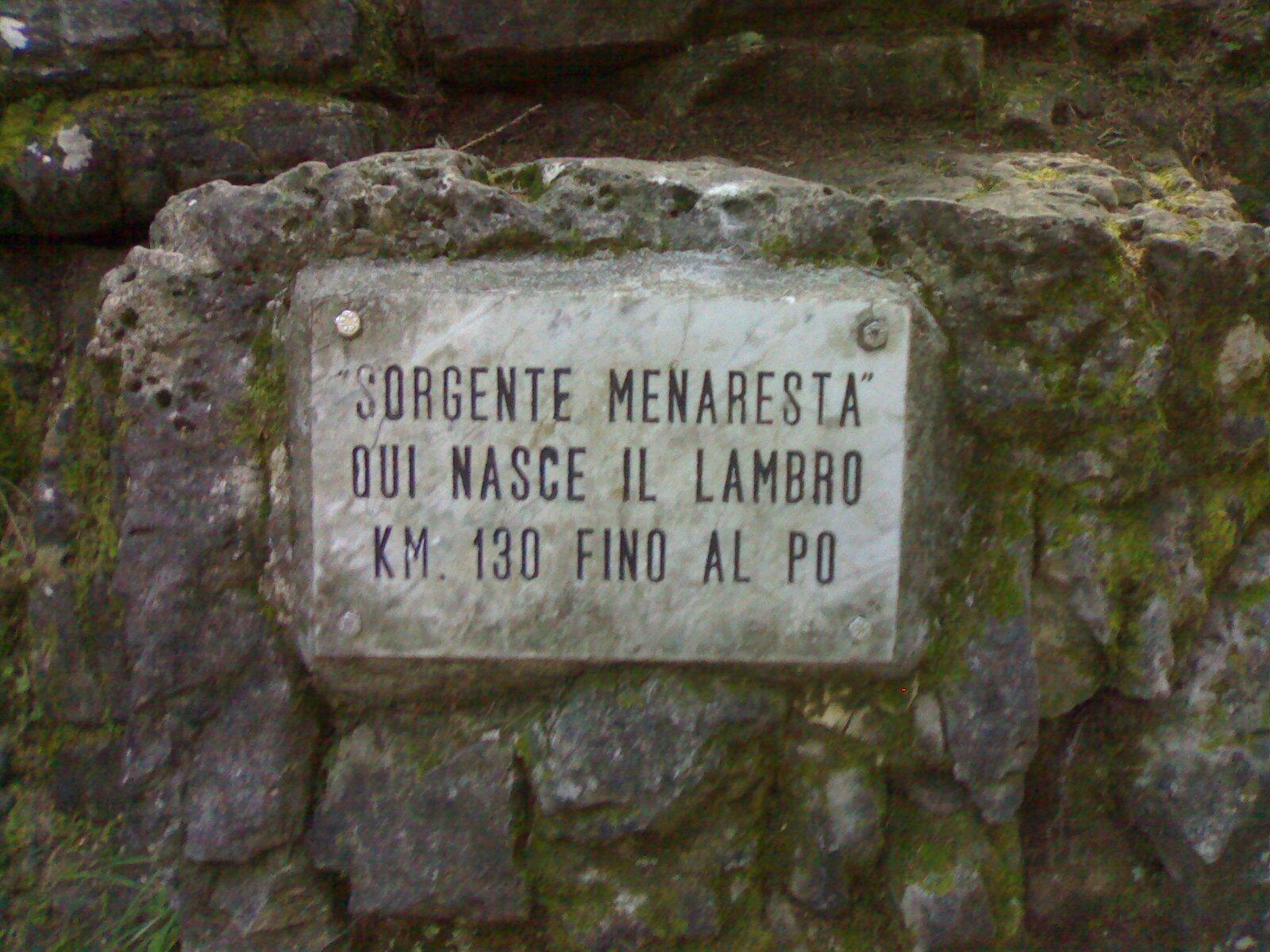 Sorgente del Lambro