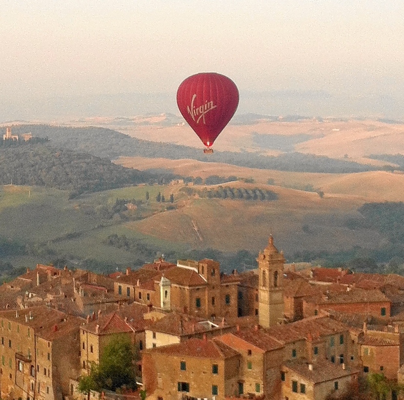 Ballooning in Tuscany