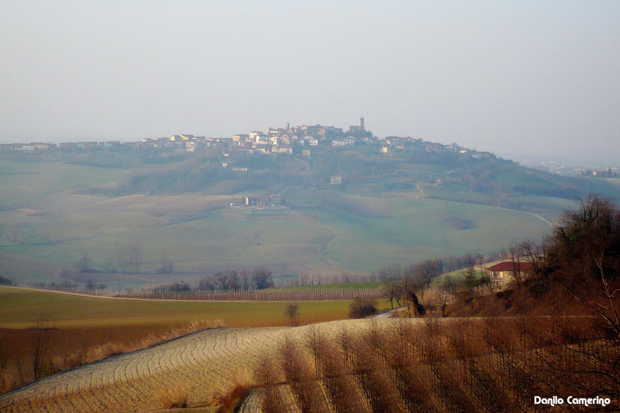 Strada Panoramica tra Cuccaro Monferrato e Lu