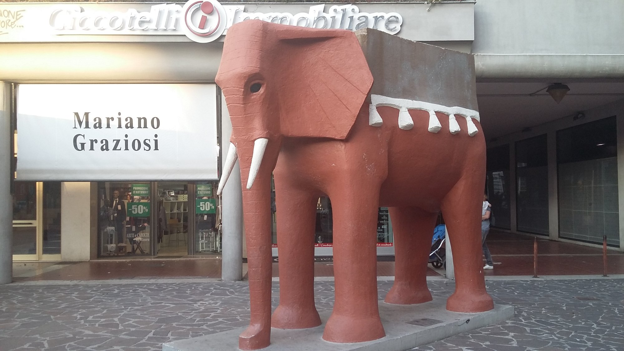 L'Elefante di Vicentino Michetti