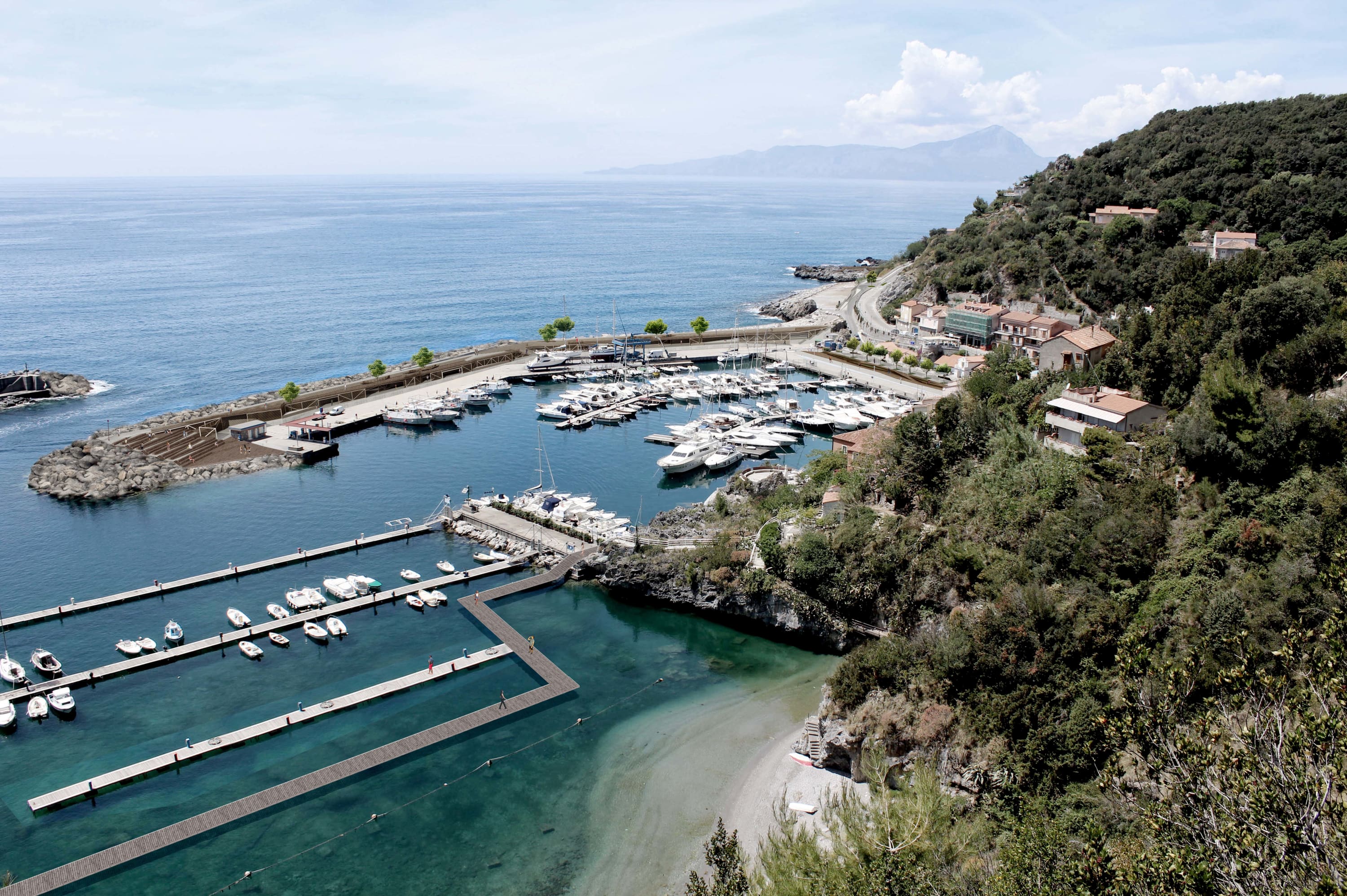 Spiaggia del Porto di Maratea