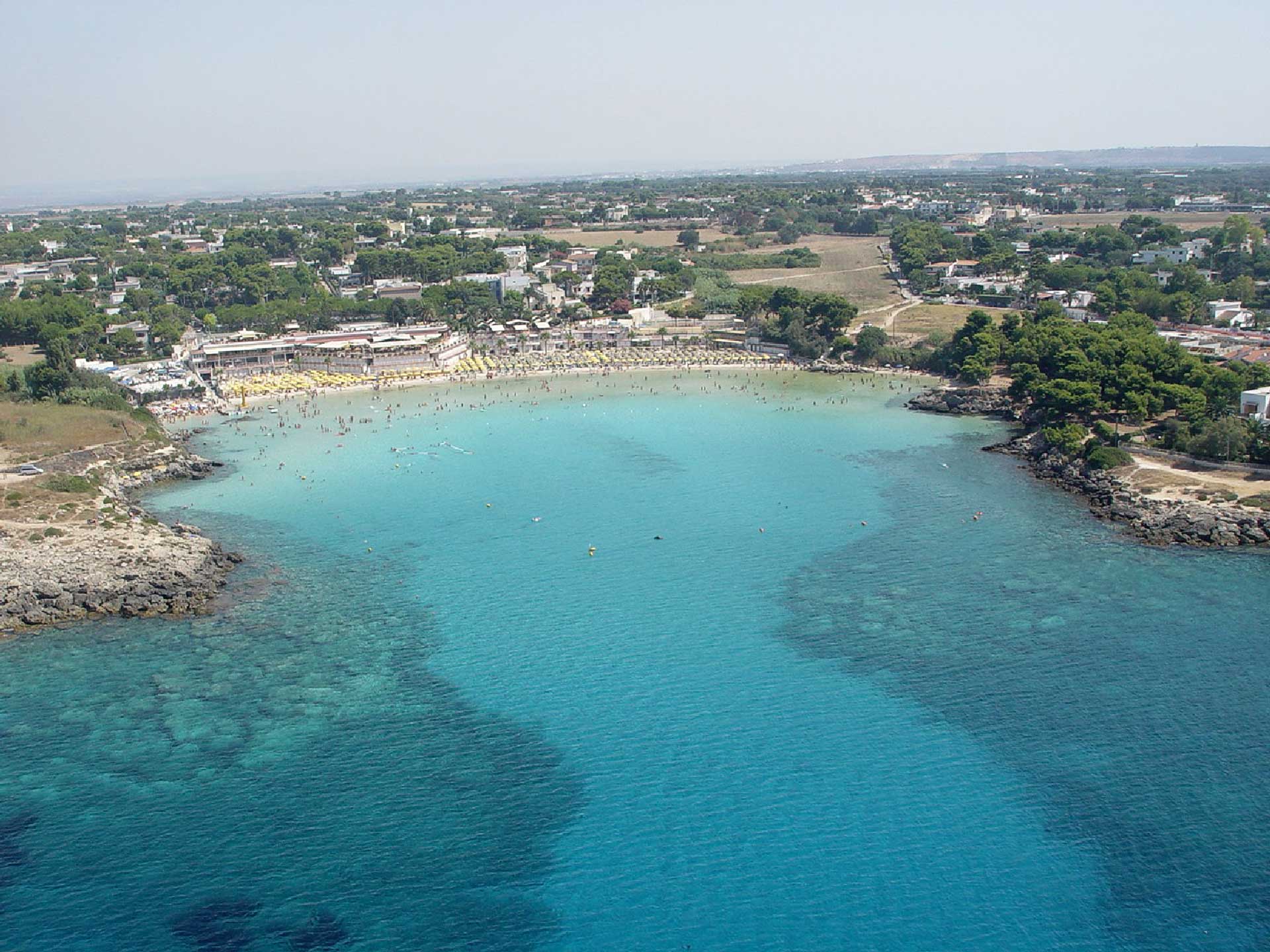 Spiaggia della Baia di Gandoli