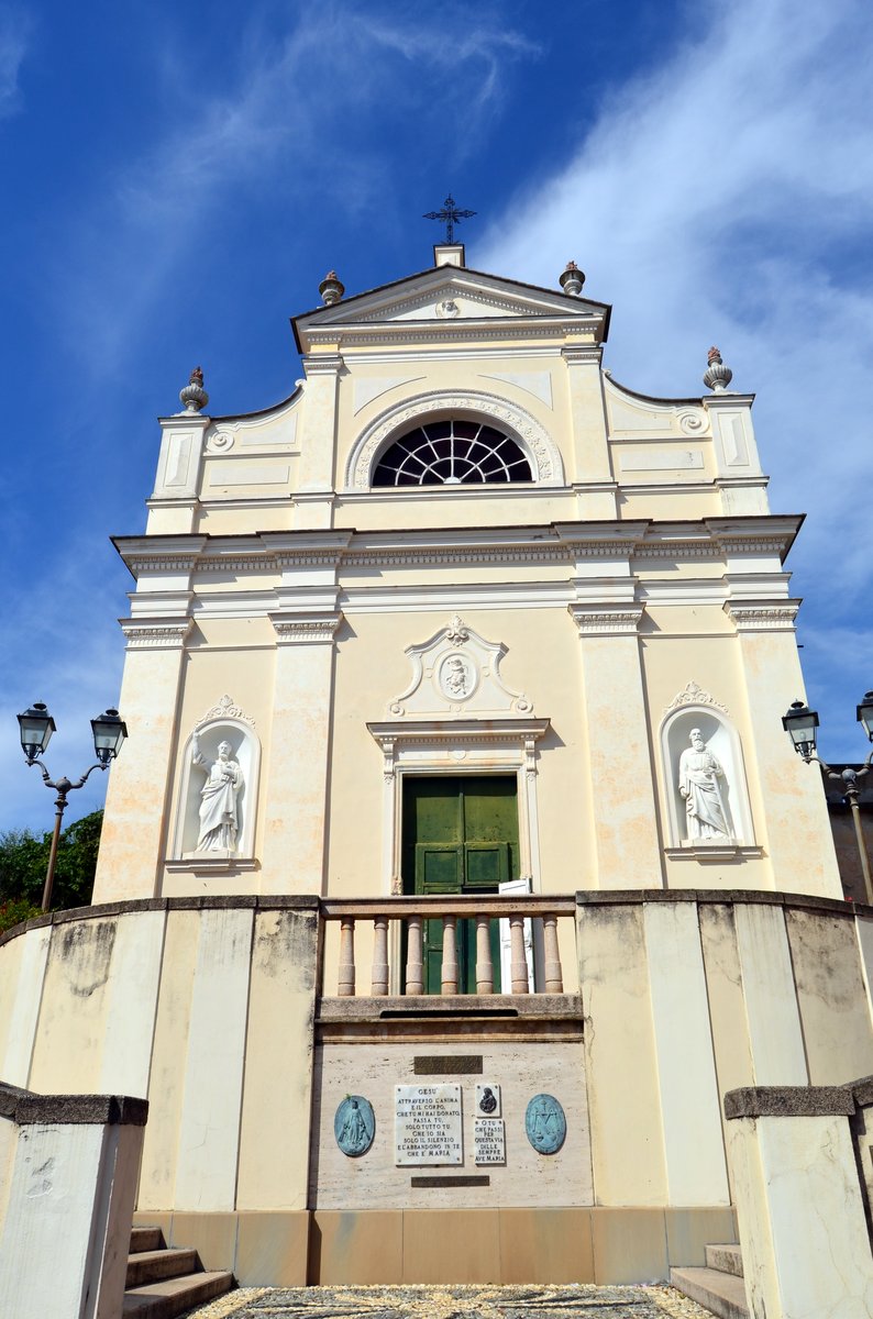 chiesa di San Pietro in Rovereto - Zoagli