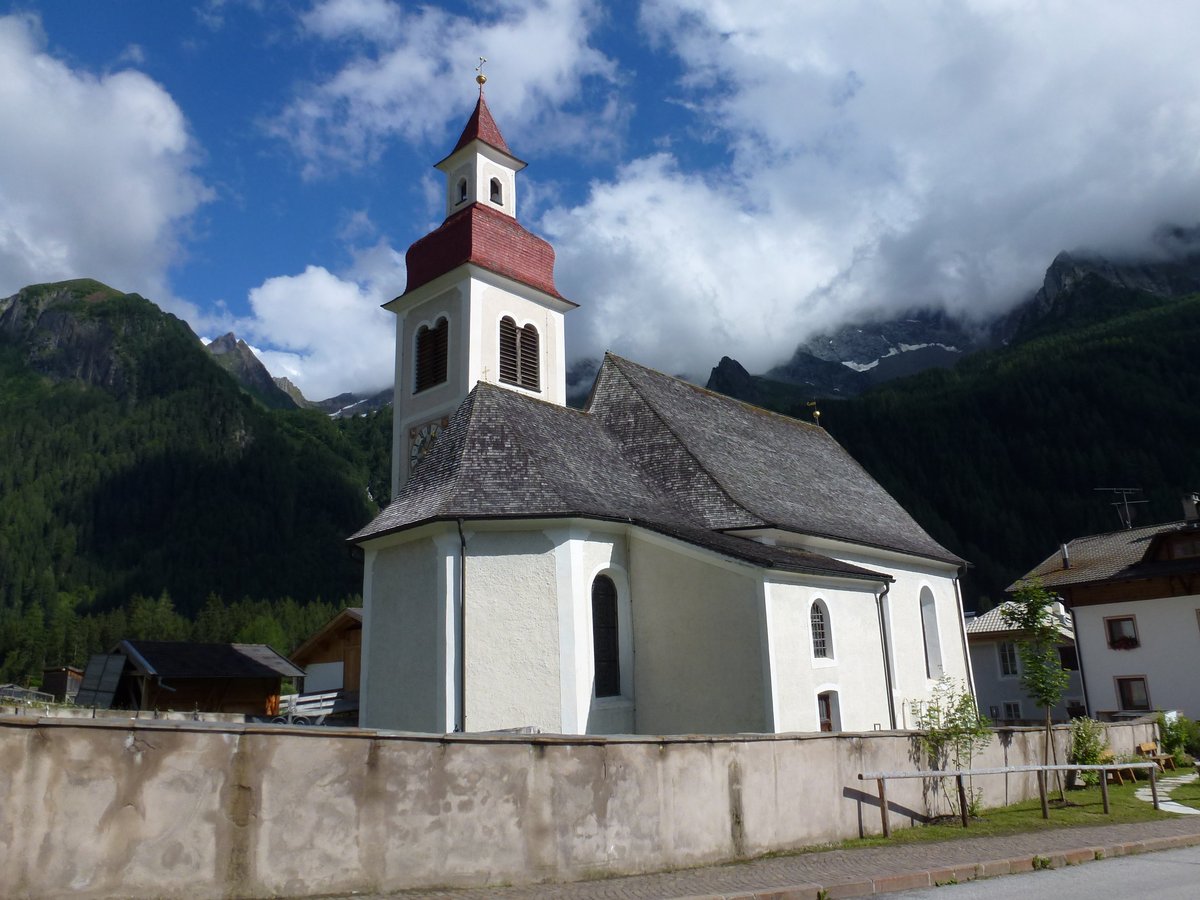 chiesa di San Giacomo Maggiore Apostolo - Val di Vizze