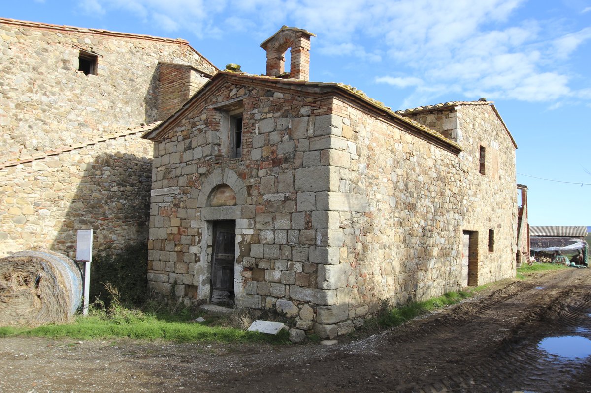 chiesa di San Pellegrino alle Briccole - Castiglione d'Orcia