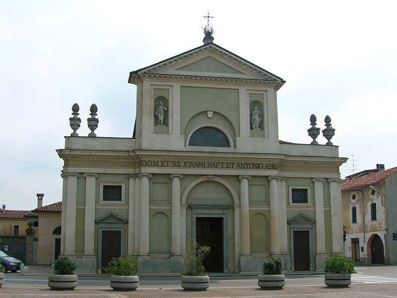 chiesa dei Santi Giovanni Battista e Antonio abate - Vespolate