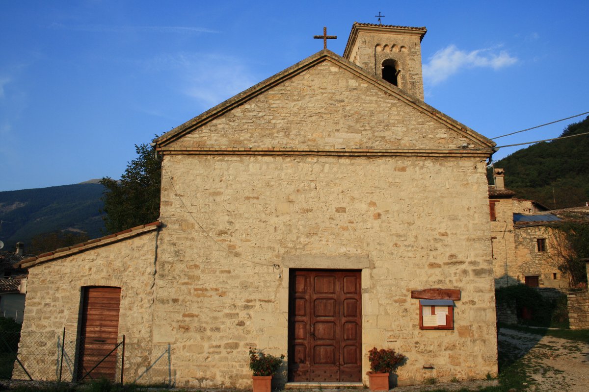 chiesa di San Martino - Castelsantangelo sul Nera
