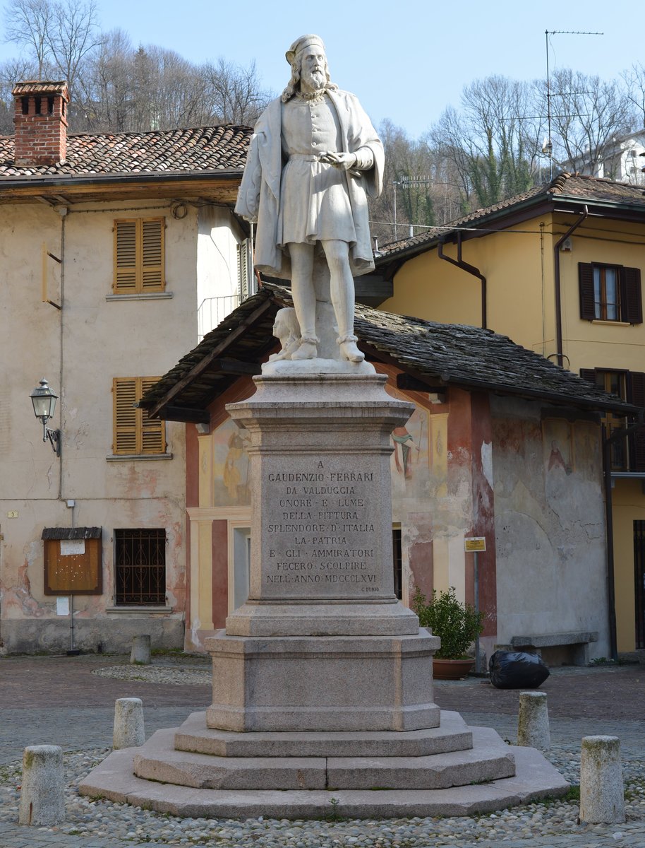 monumento a Gaudenzio Ferrari - Valduggia
