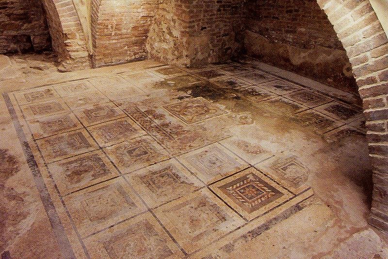 Domus e mosaico del Leone