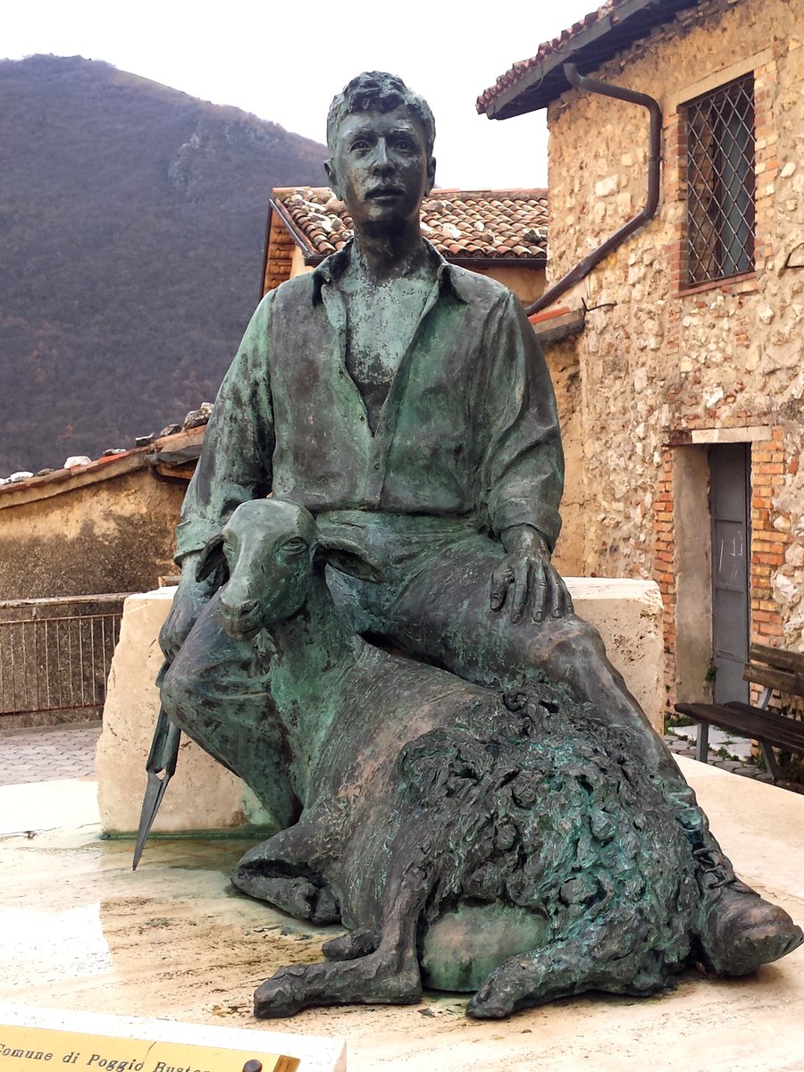 Statua del tosatore - Poggio Bustone