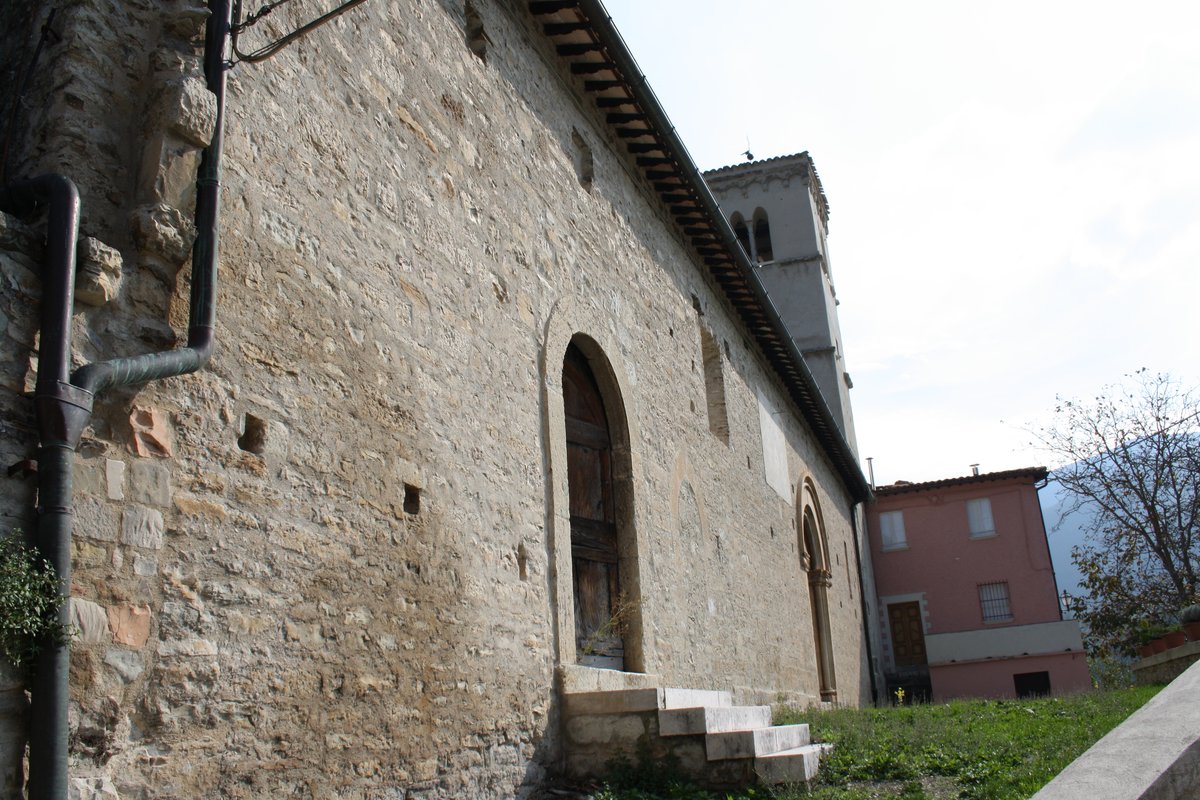 chiesa di San Martino dei Gualdesi - Castelsantangelo sul Nera