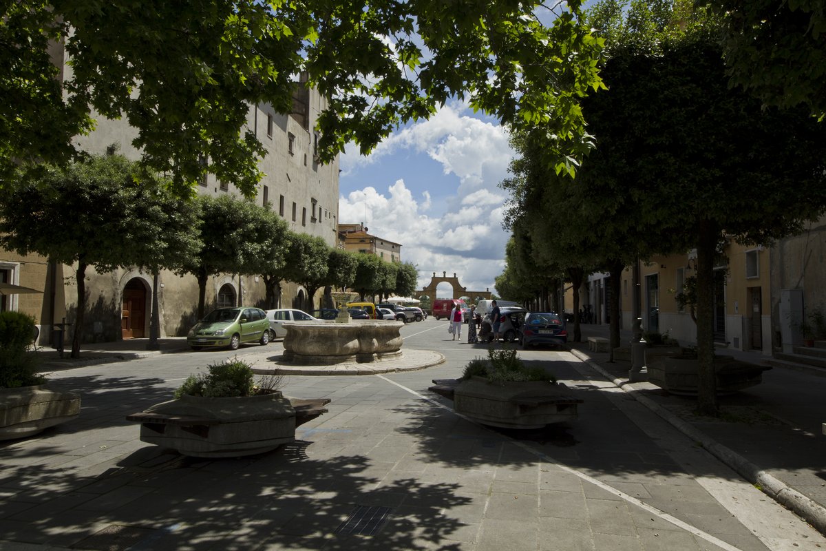 piazza della Repubblica - Pitigliano