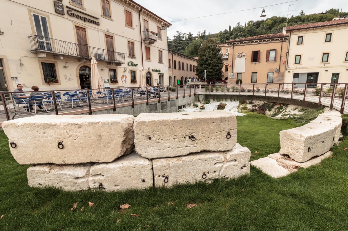 reperti archeologici di piazza Carlo Ederle