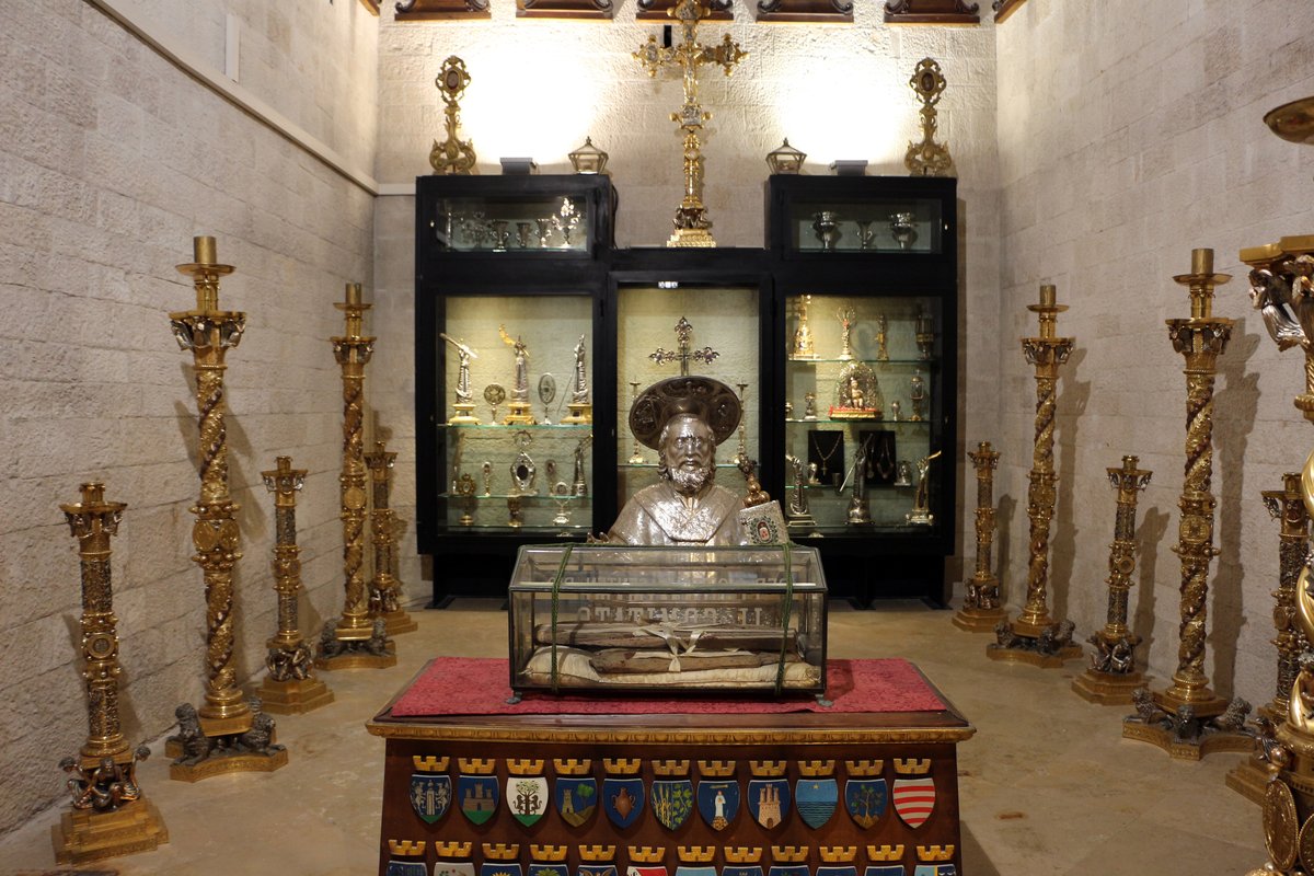 Museo sala del tesoro della Basilica di San Nicola