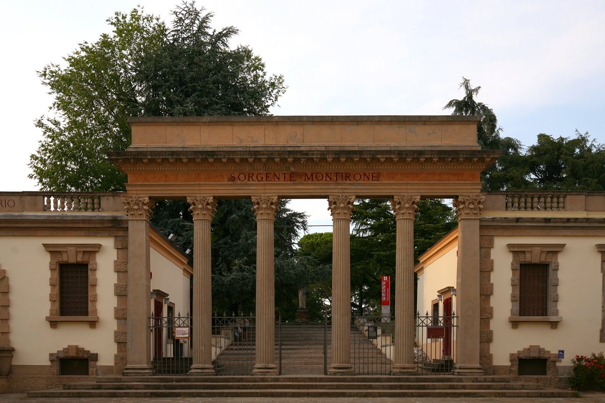 ingresso del parco Montirone - Abano Terme