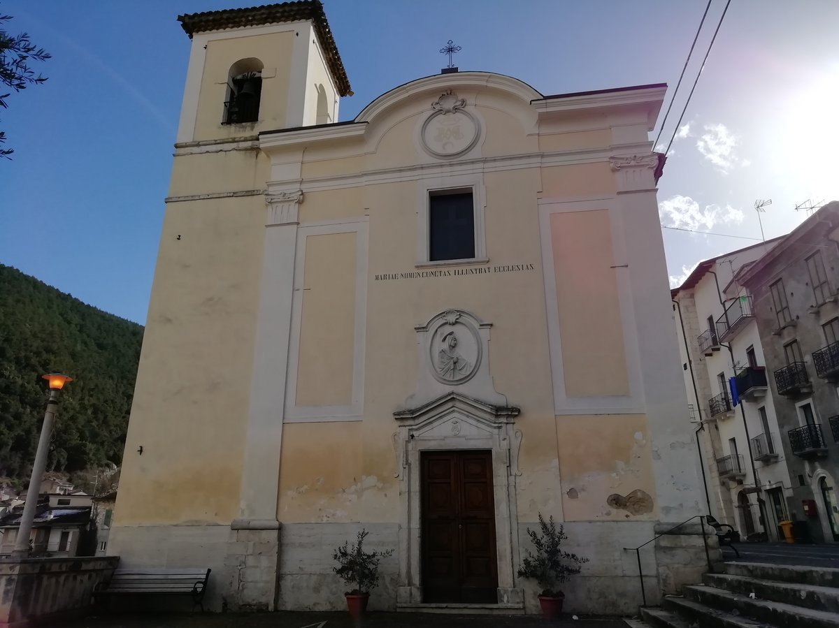 chiesa del Santissimo Nome di Maria - Introdacqua