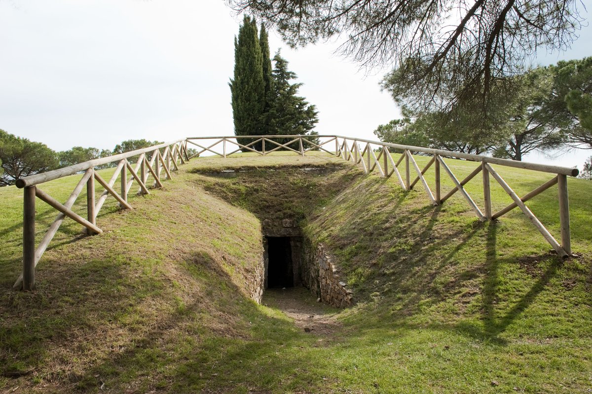 tumulo di Montecalvario - Castellina in Chianti