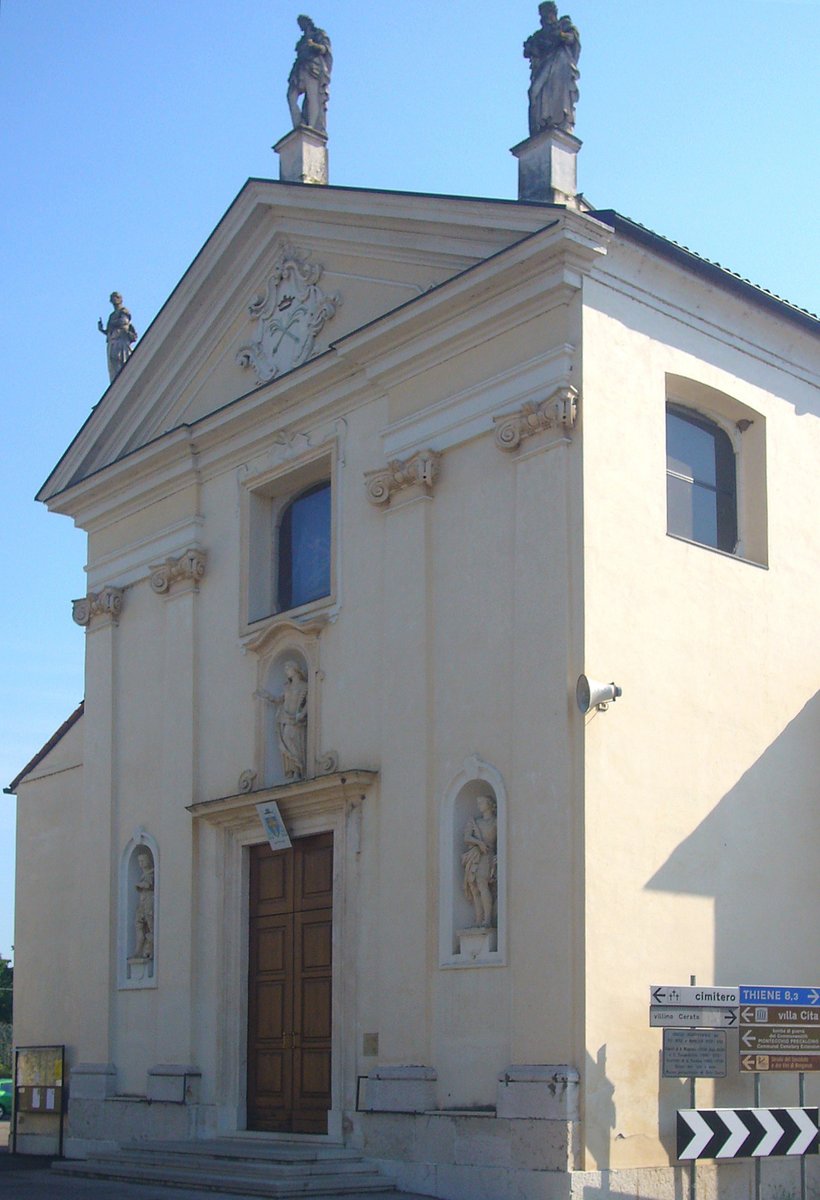 chiesa dei Santi Vito, Modesto, Crescenzia - Montecchio Precalcino