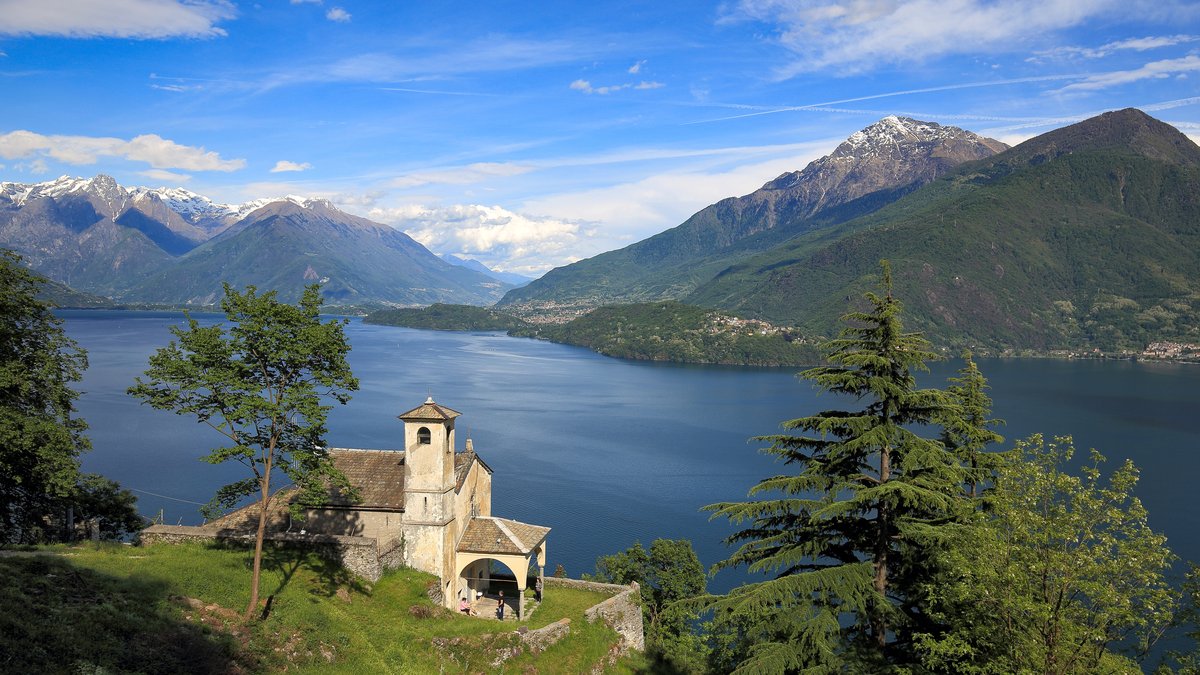 chiesa di Sant'Eufemia e Giardino del Merlo - Dongo