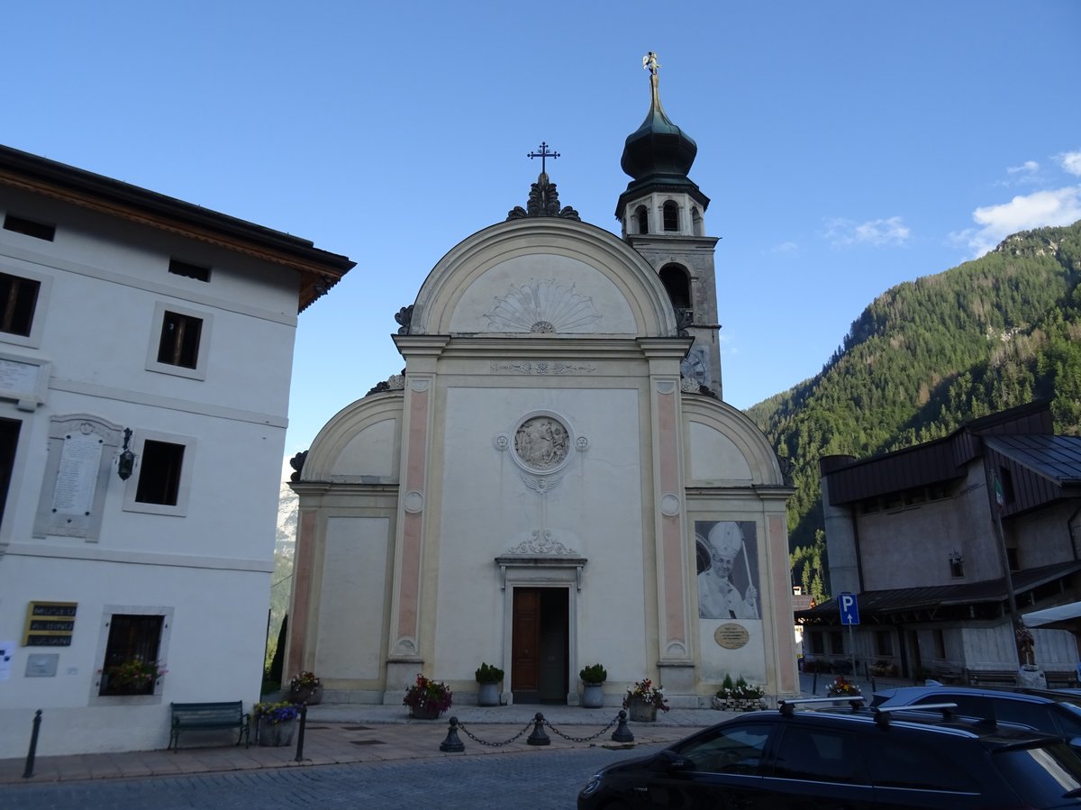chiesa di San Giovanni Battista - Canale d'Agordo